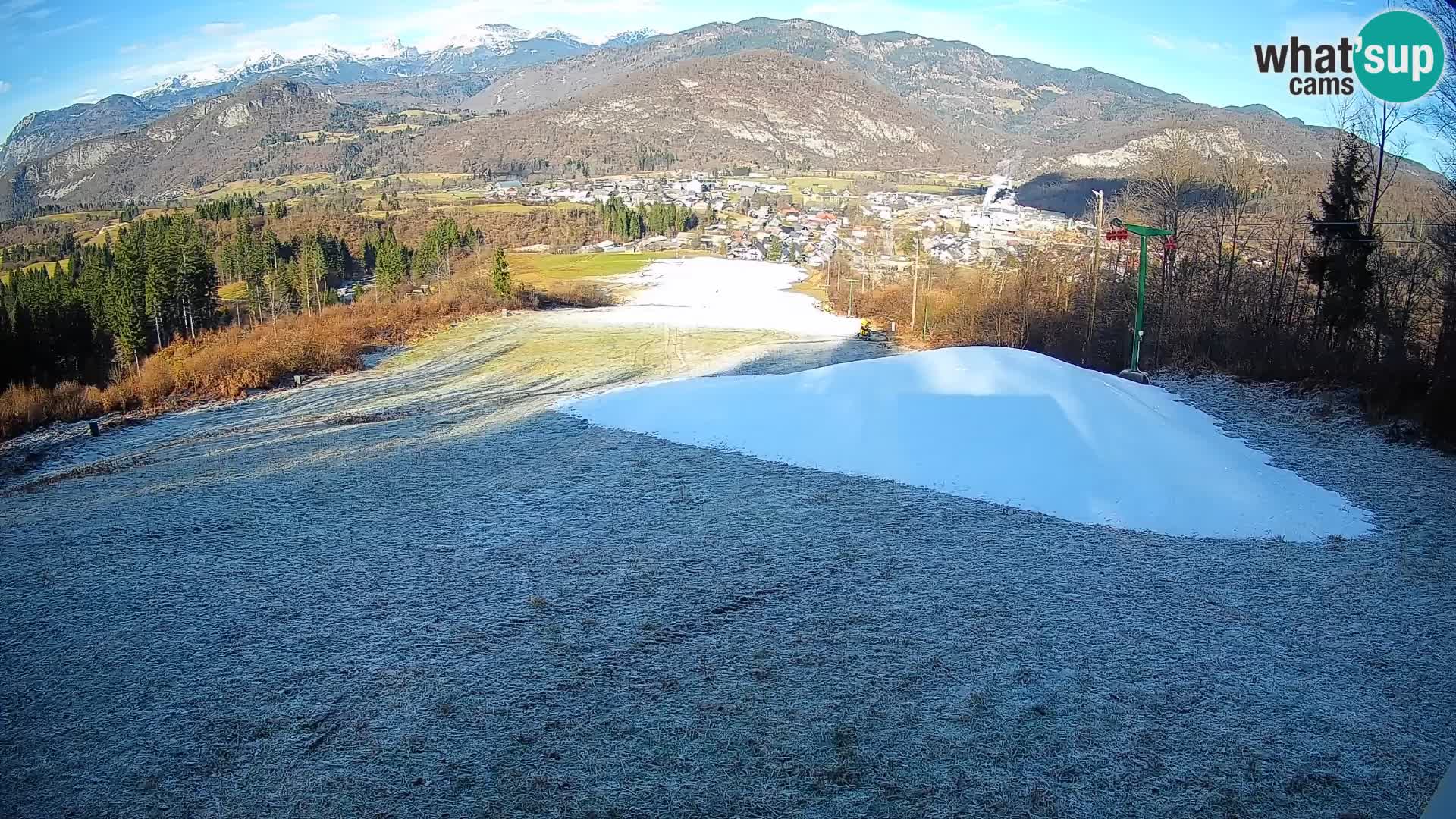 Webcam Bohinjska Bistrica – Vue en direct depuis la station de ski Kozji Hrbet