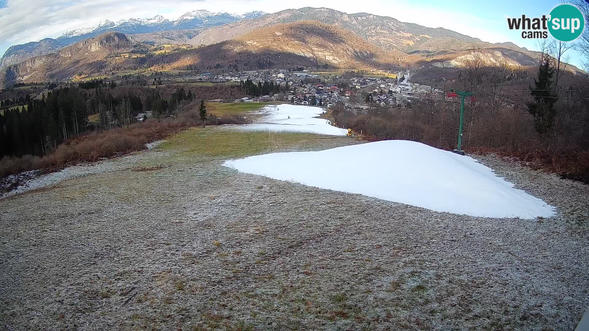 Spletna kamera Bohinjska Bistrica – Pogled v živo s smučišča Kozji Hrbet