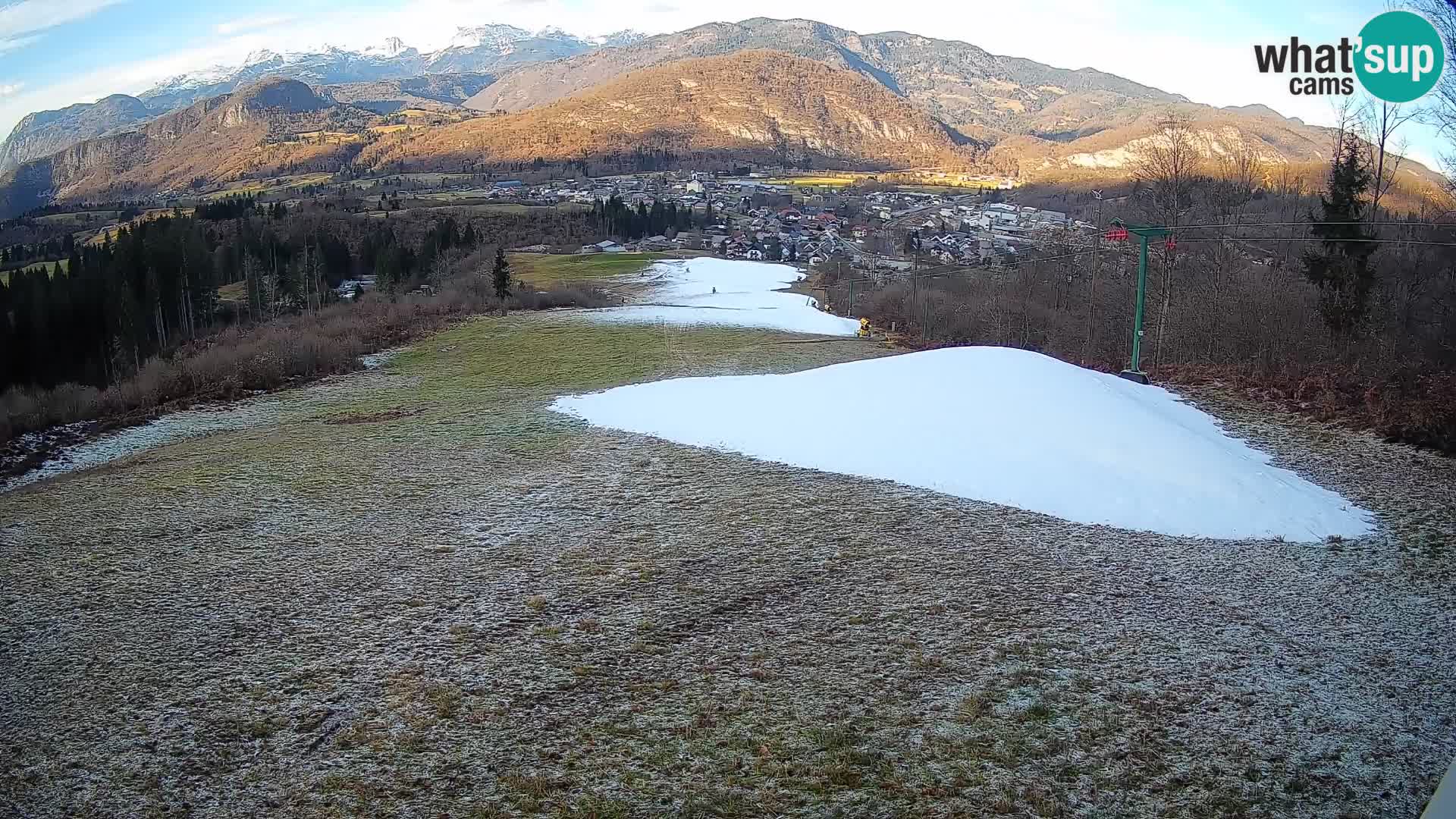 Webcam Bohinjska Bistrica – Live View from Kozji Hrbet Ski Station
