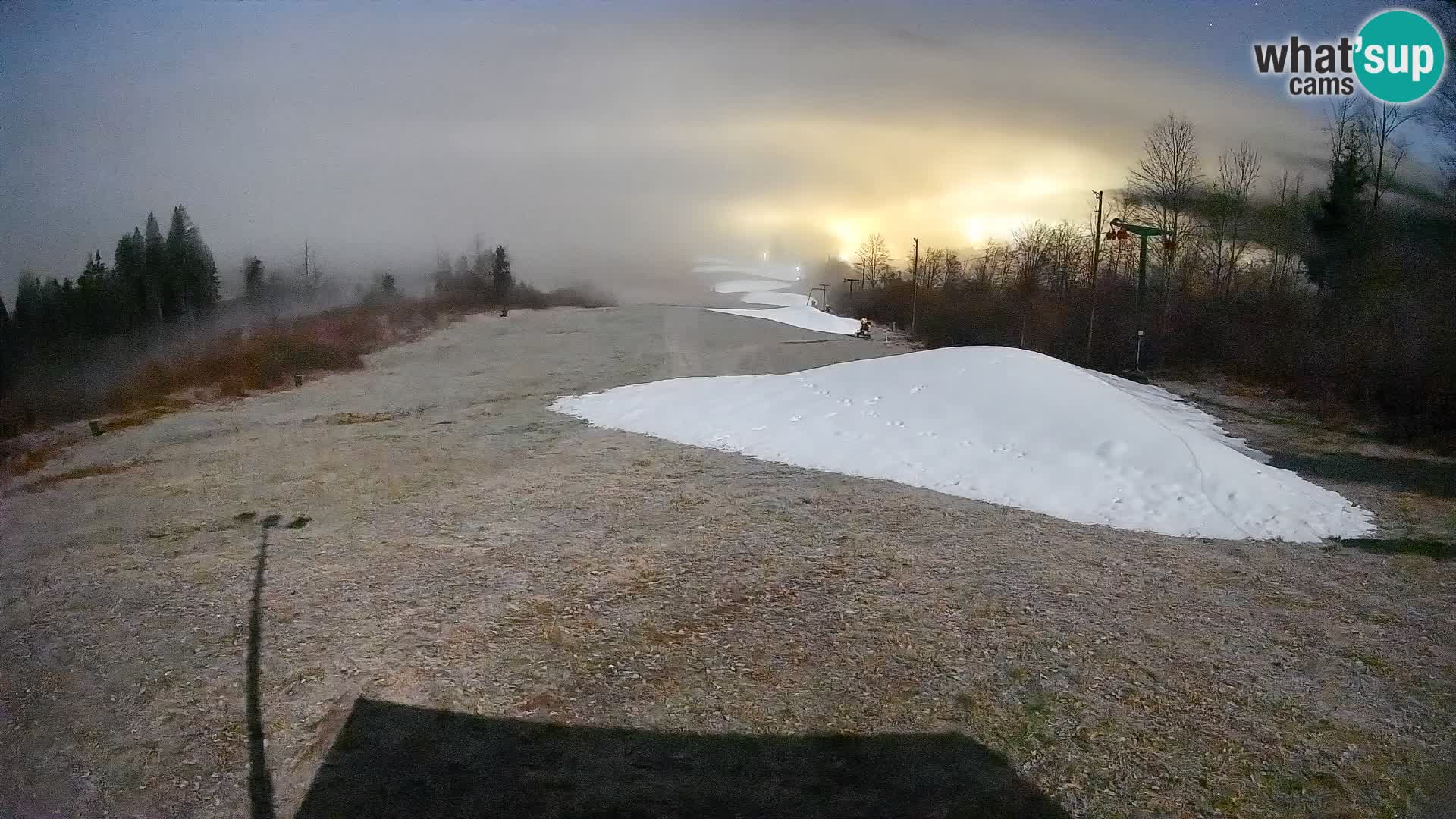 Spletna kamera Bohinjska Bistrica – Pogled v živo s smučišča Kozji Hrbet