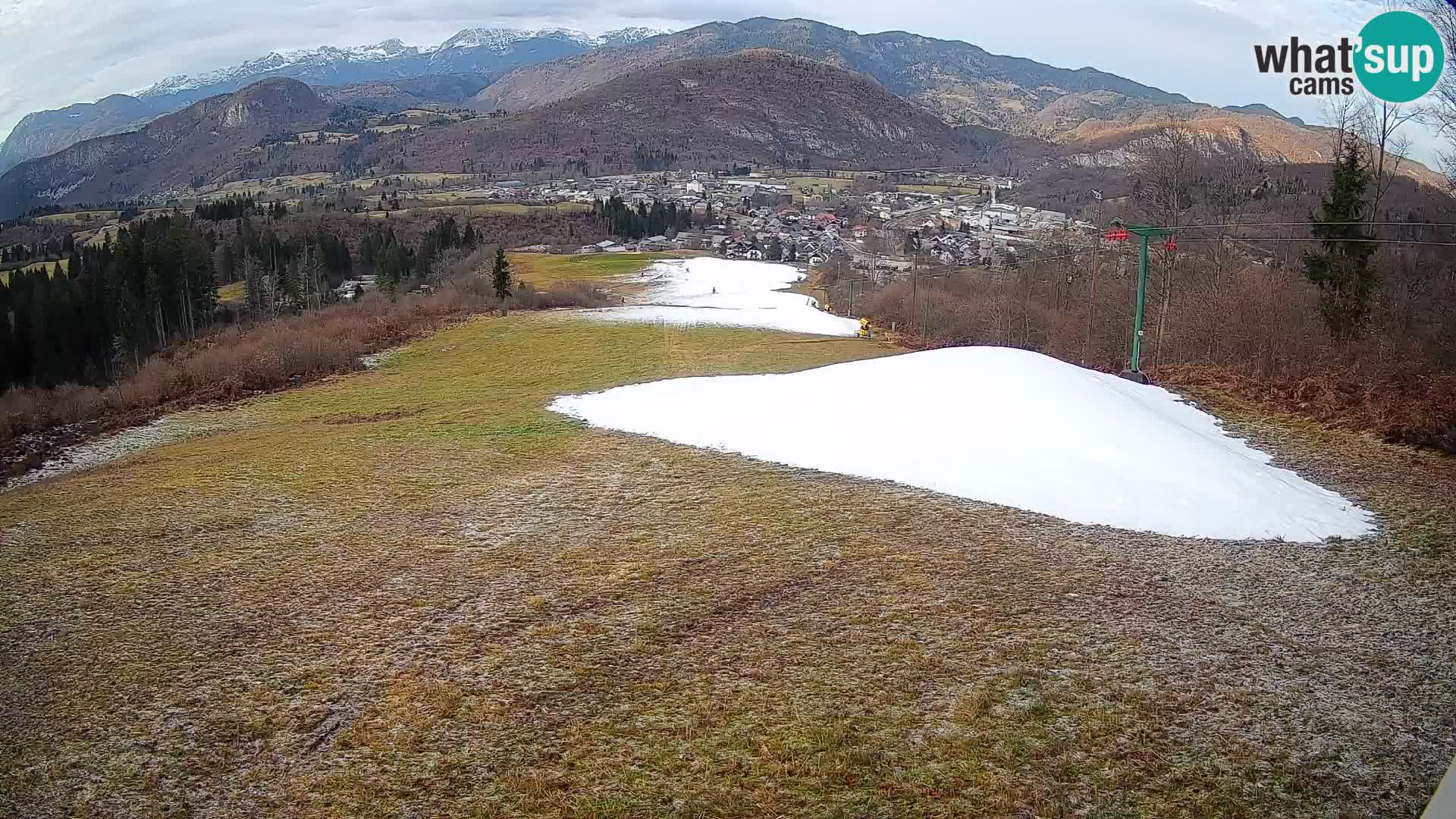 Webcam Bohinjska Bistrica – Live View from Kozji Hrbet Ski Station