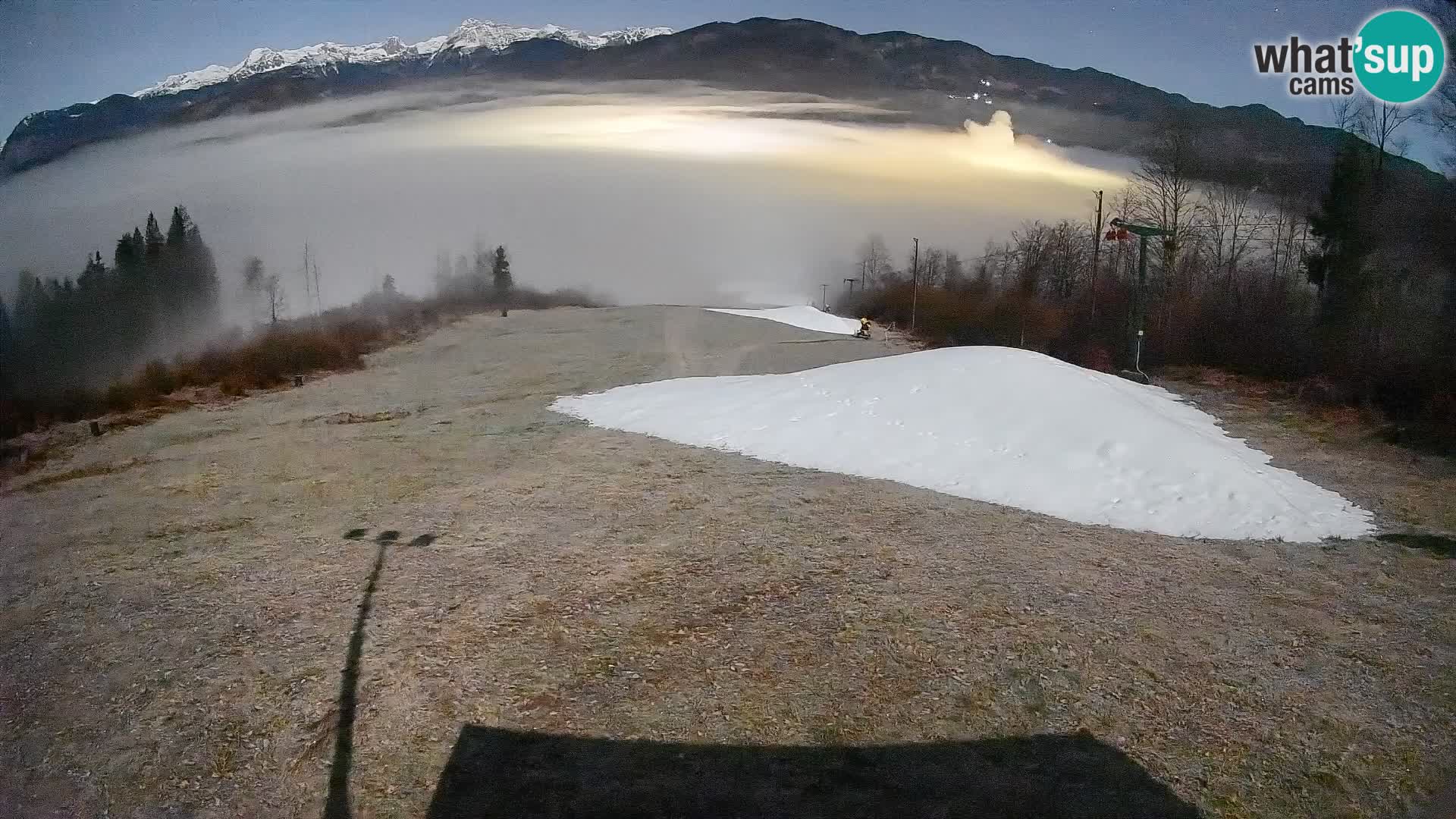 Webcam Bohinjska Bistrica – Vista live dalla stazione sciistica Kozji Hrbet