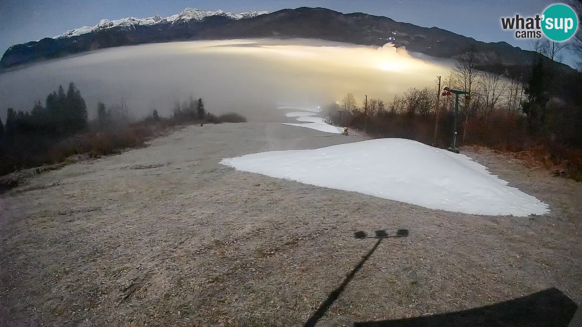 Spletna kamera Bohinjska Bistrica – Pogled v živo s smučišča Kozji Hrbet