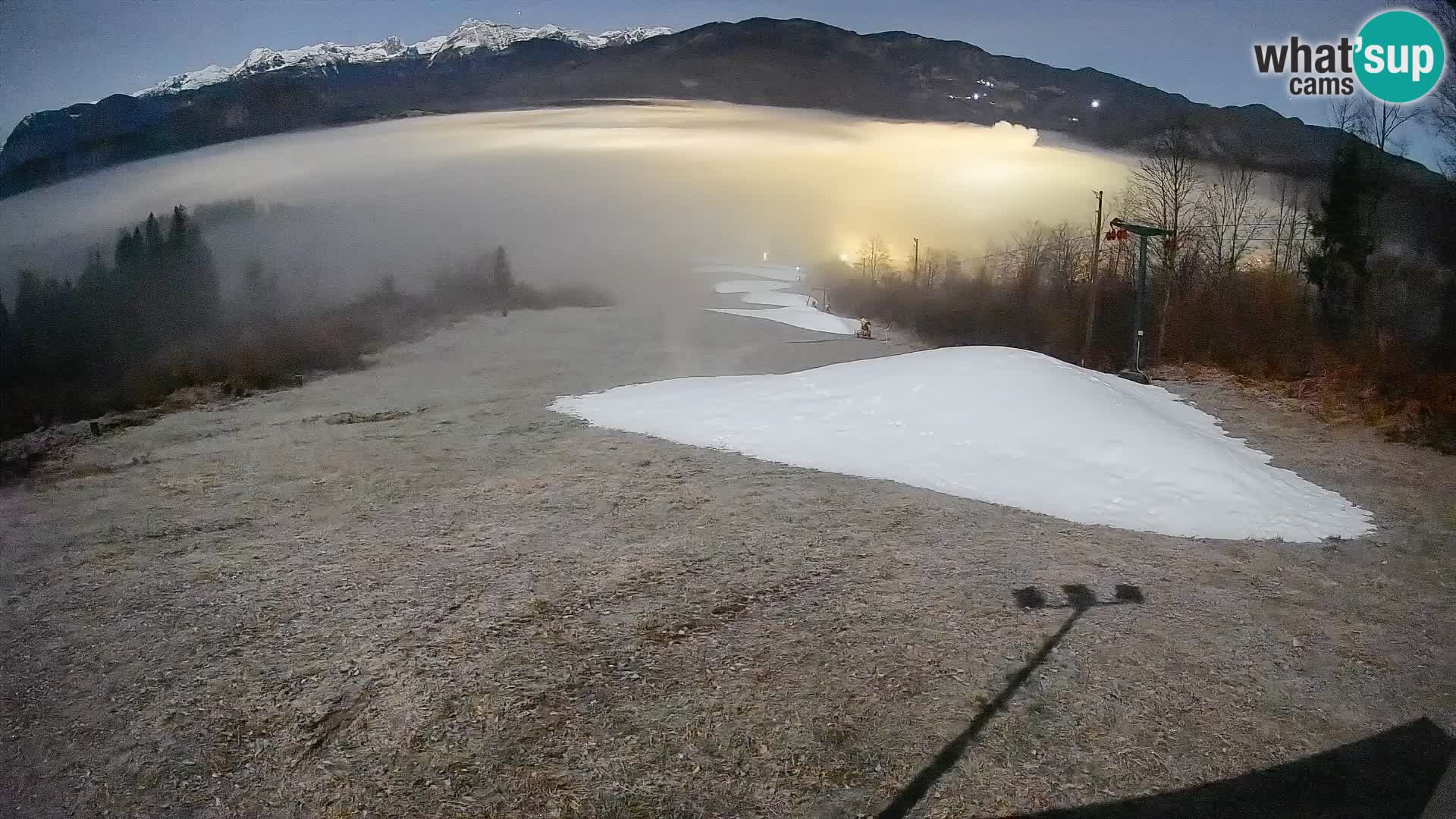 Kamera uživo Bohinjska Bistrica – Pogled u stvarnom vremenu sa skijališta Kozji Hrbet