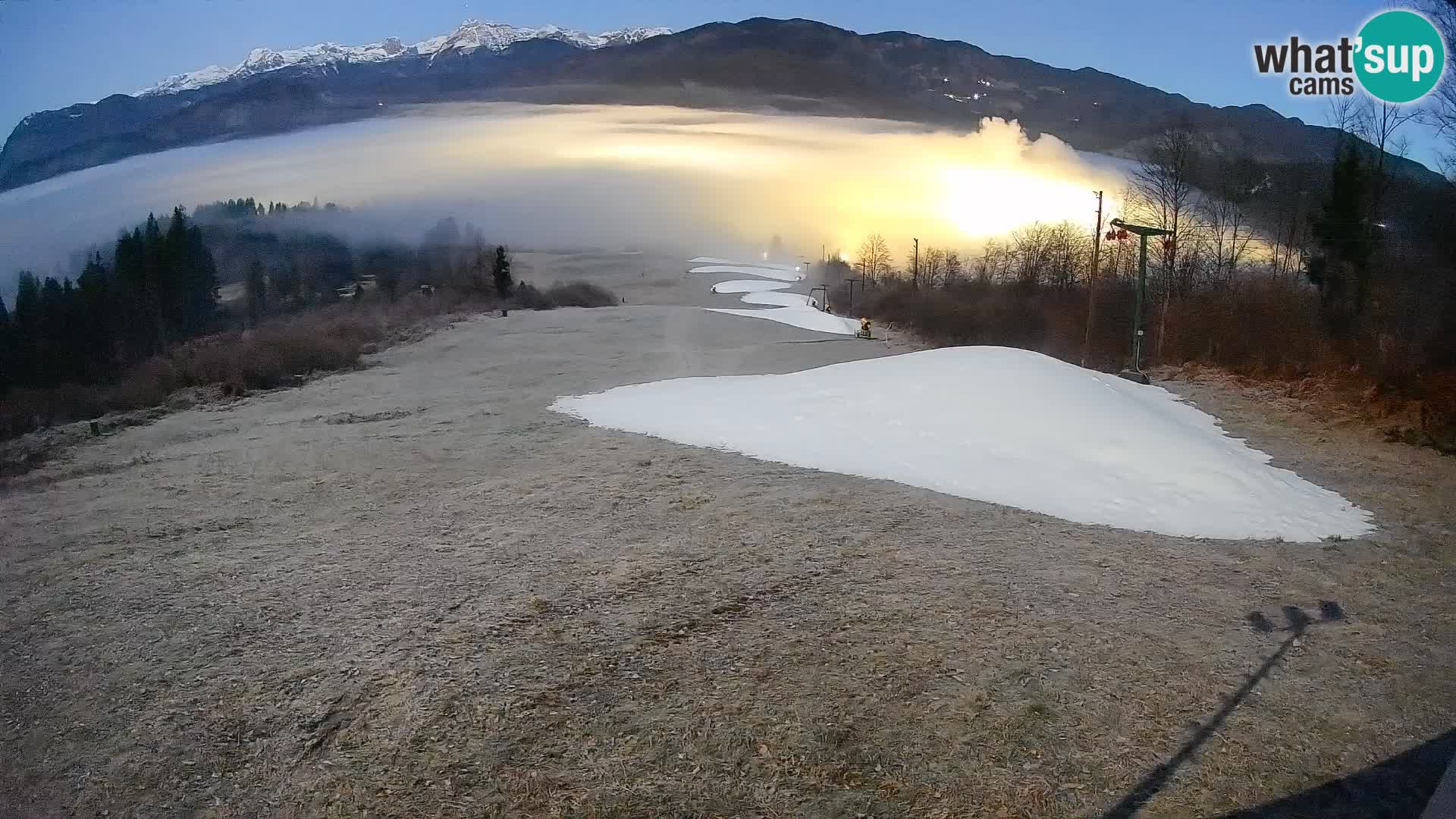 Webcam Bohinjska Bistrica – Vista live dalla stazione sciistica Kozji Hrbet