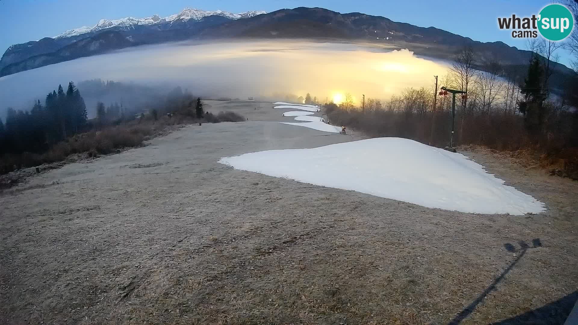 Webcam Bohinjska Bistrica – Live View from Kozji Hrbet Ski Station