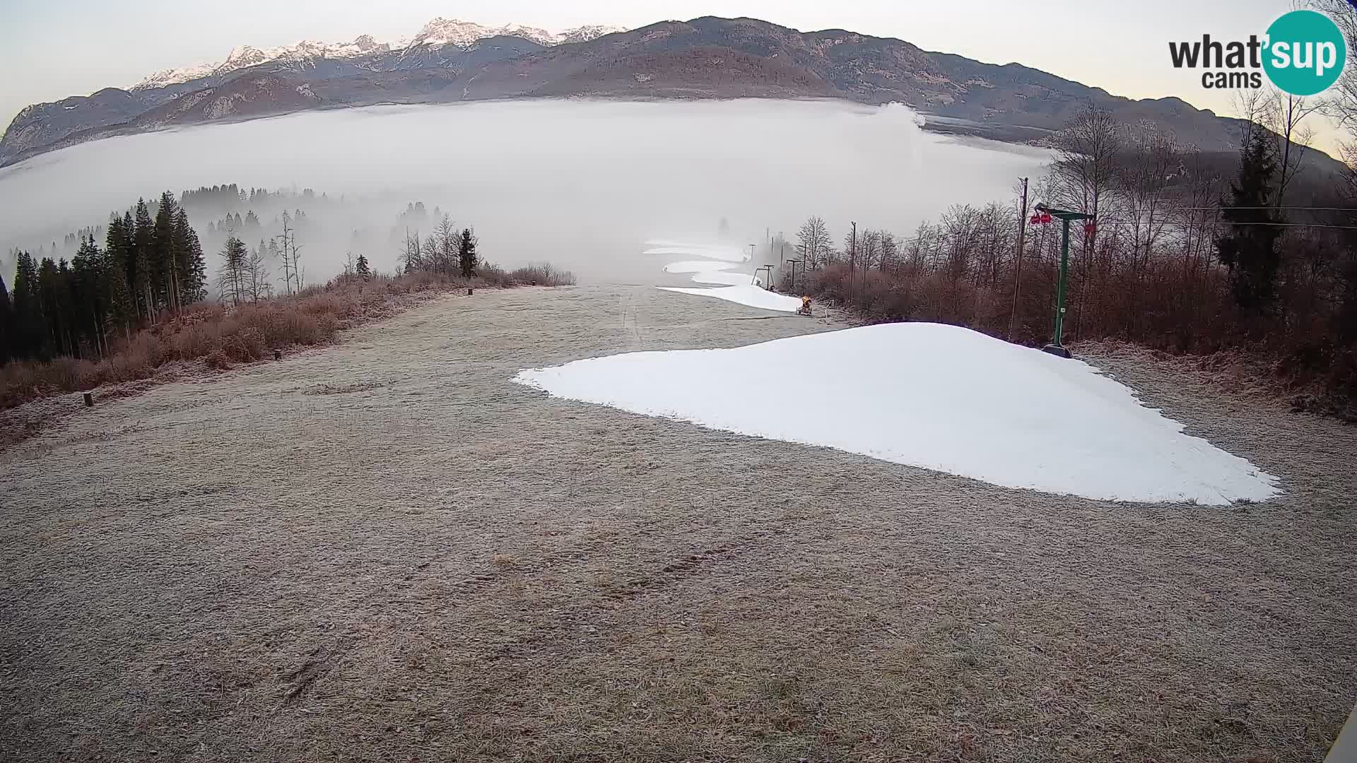 Webcam Bohinjska Bistrica – Live View from Kozji Hrbet Ski Station