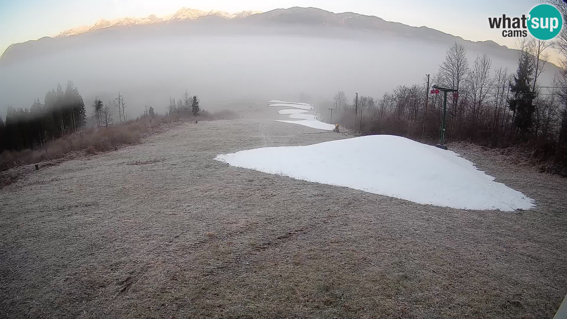 Webcam Bohinjska Bistrica – Vue en direct depuis la station de ski Kozji Hrbet