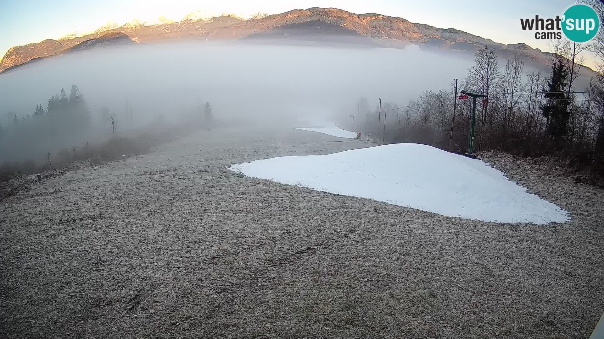 Webcam Bohinjska Bistrica – Live View from Kozji Hrbet Ski Station