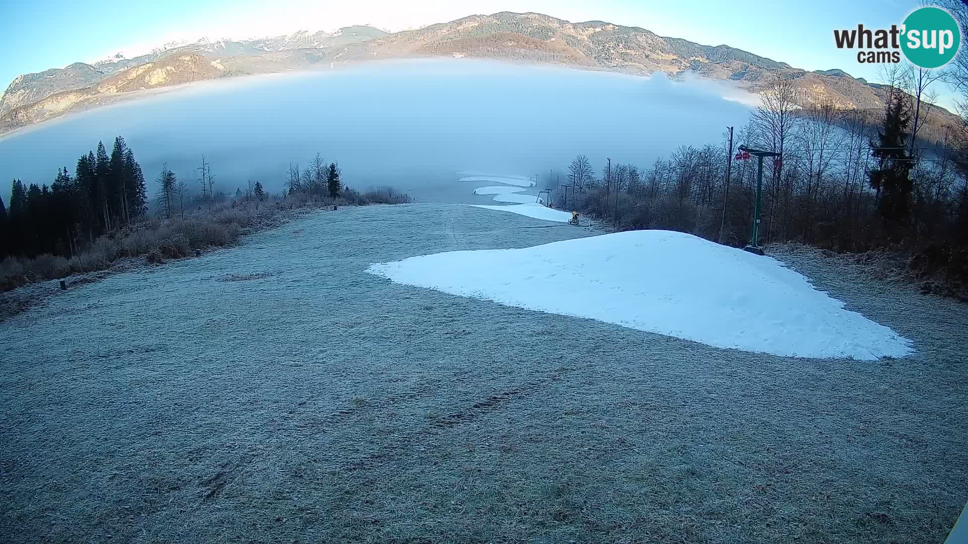 Webcam Bohinjska Bistrica – Vista live dalla stazione sciistica Kozji Hrbet