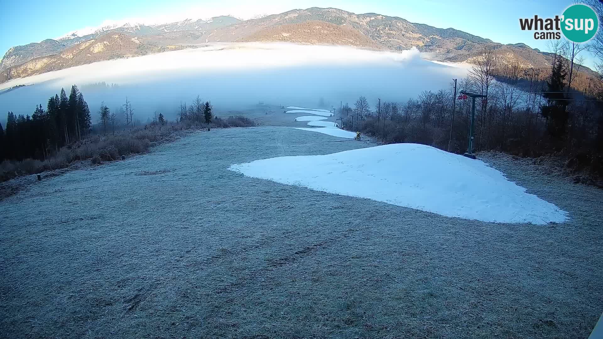 Webcam Bohinjska Bistrica – Vista live dalla stazione sciistica Kozji Hrbet