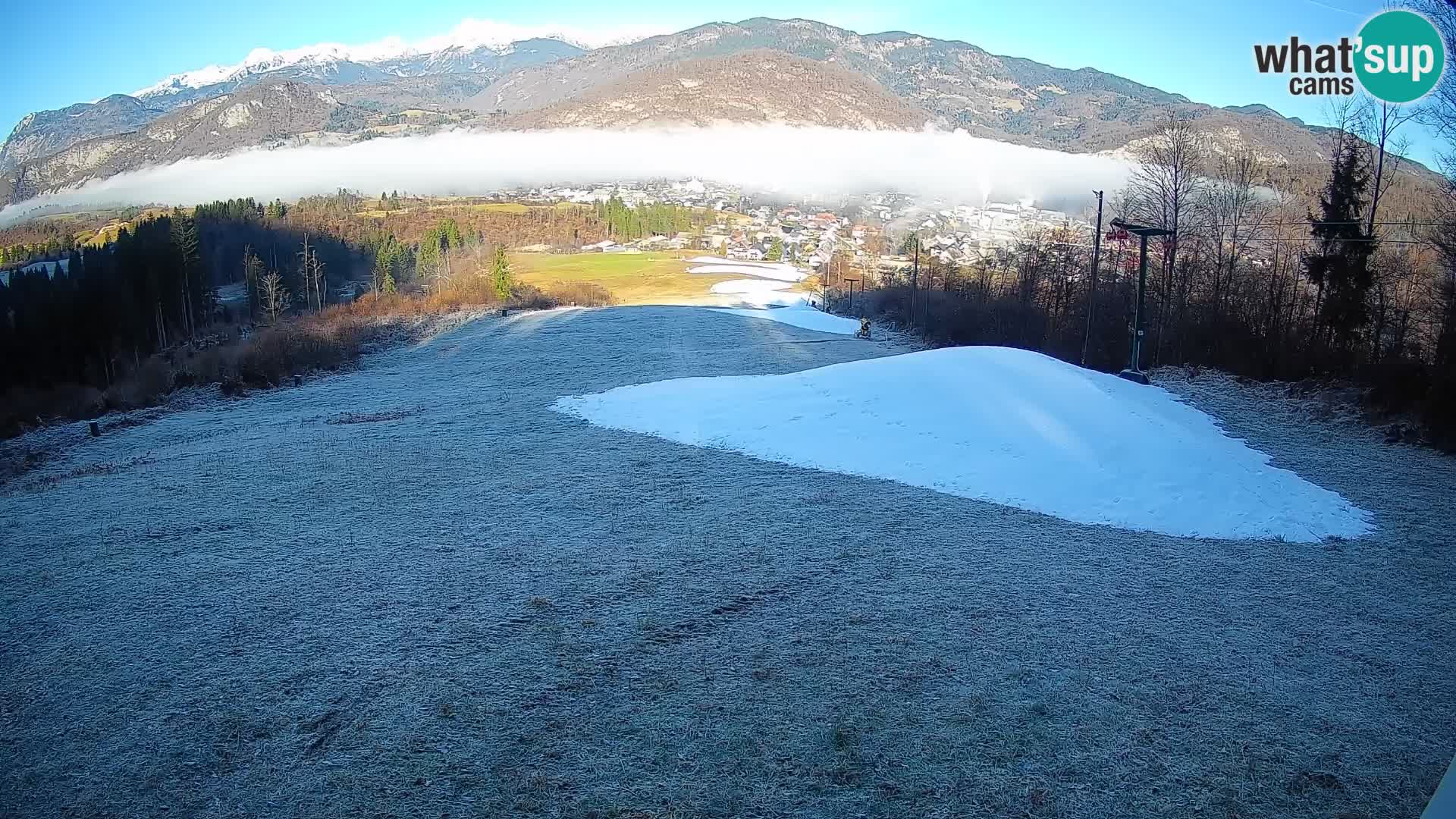 Webcam Bohinjska Bistrica – Live View from Kozji Hrbet Ski Station