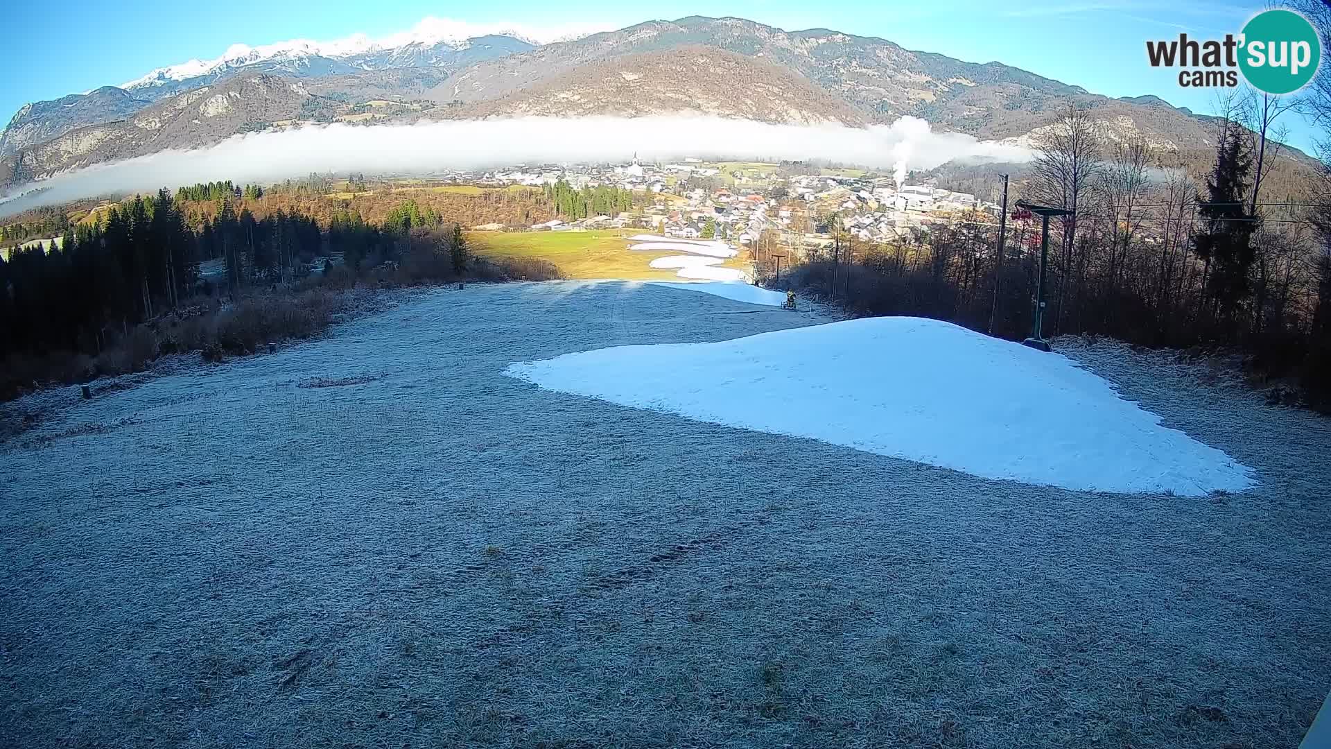 Webcam Bohinjska Bistrica – Live View from Kozji Hrbet Ski Station