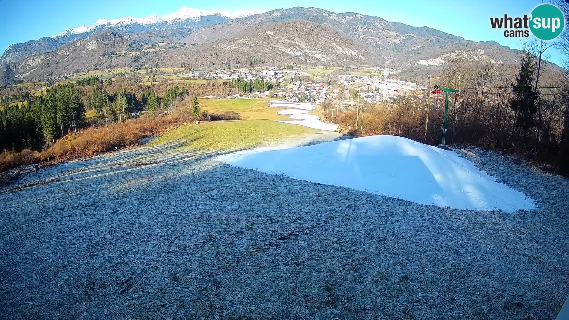 Webcam Bohinjska Bistrica – Live View from Kozji Hrbet Ski Station