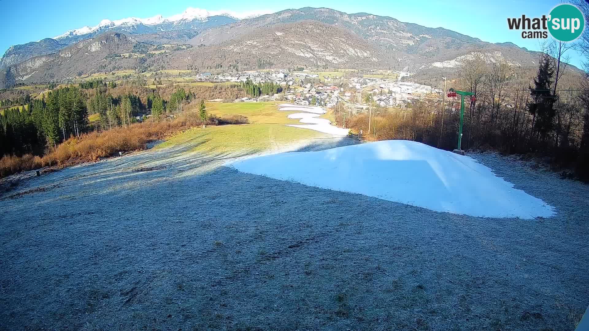 Cámara en vivo Bohinjska Bistrica – Vista en directo desde la estación de esquí Kozji Hrbet