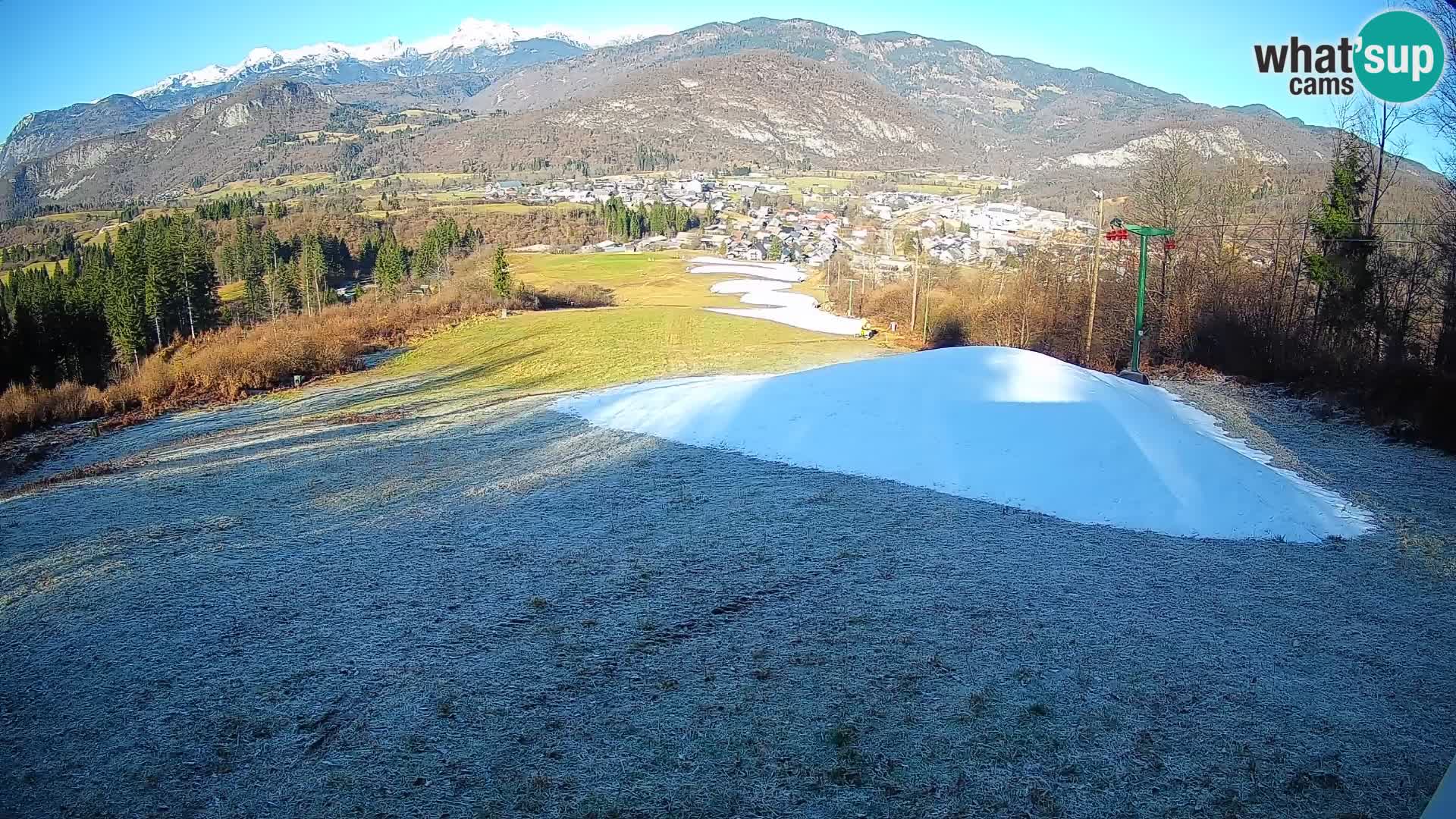 Cámara en vivo Bohinjska Bistrica – Vista en directo desde la estación de esquí Kozji Hrbet