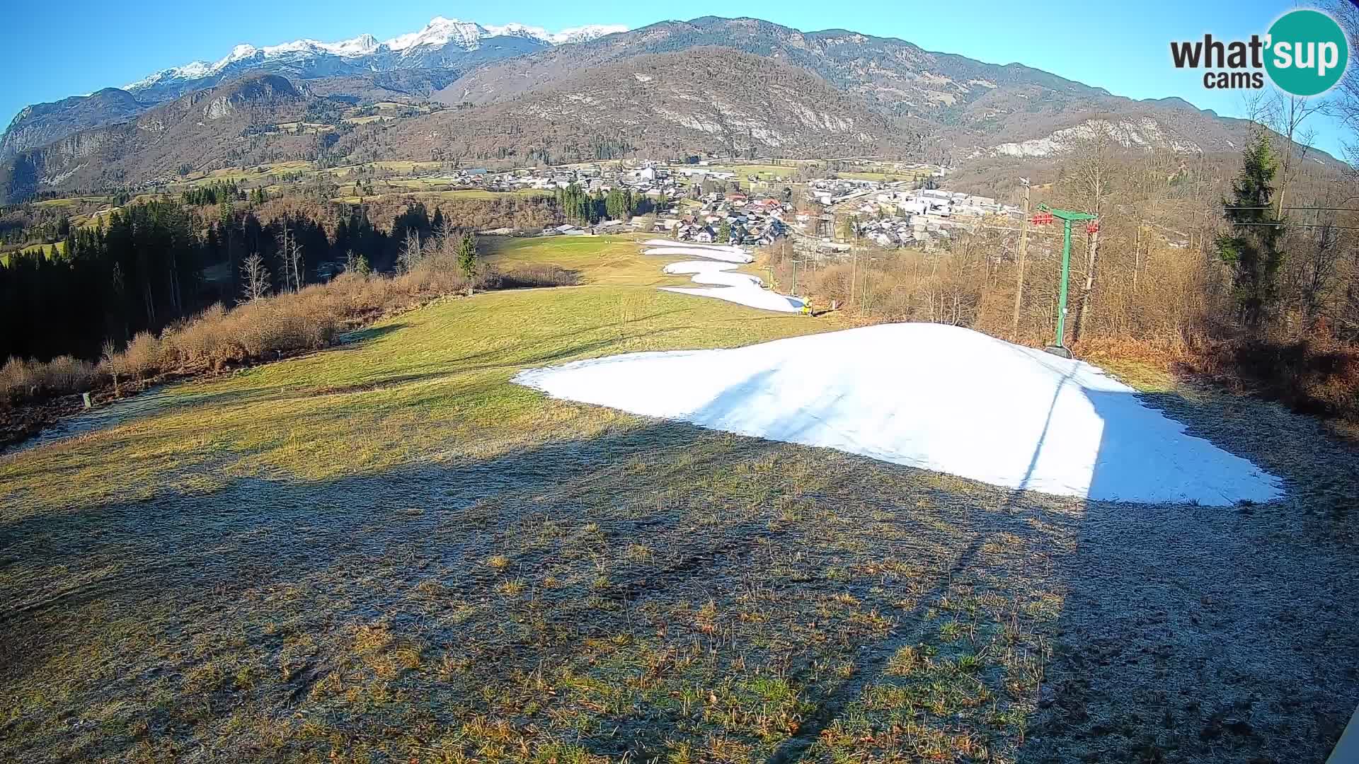 Webcam Bohinjska Bistrica – Live View from Kozji Hrbet Ski Station
