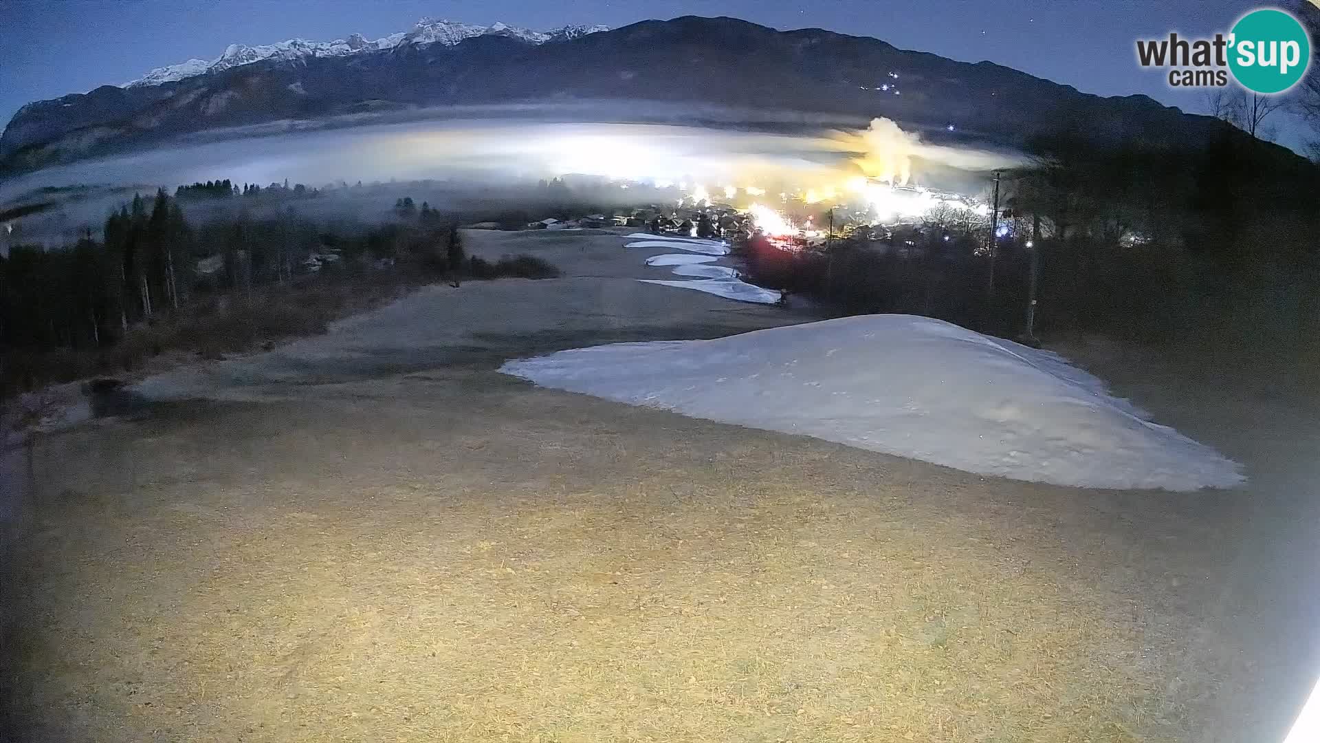 Webcam Bohinjska Bistrica – Live View from Kozji Hrbet Ski Station