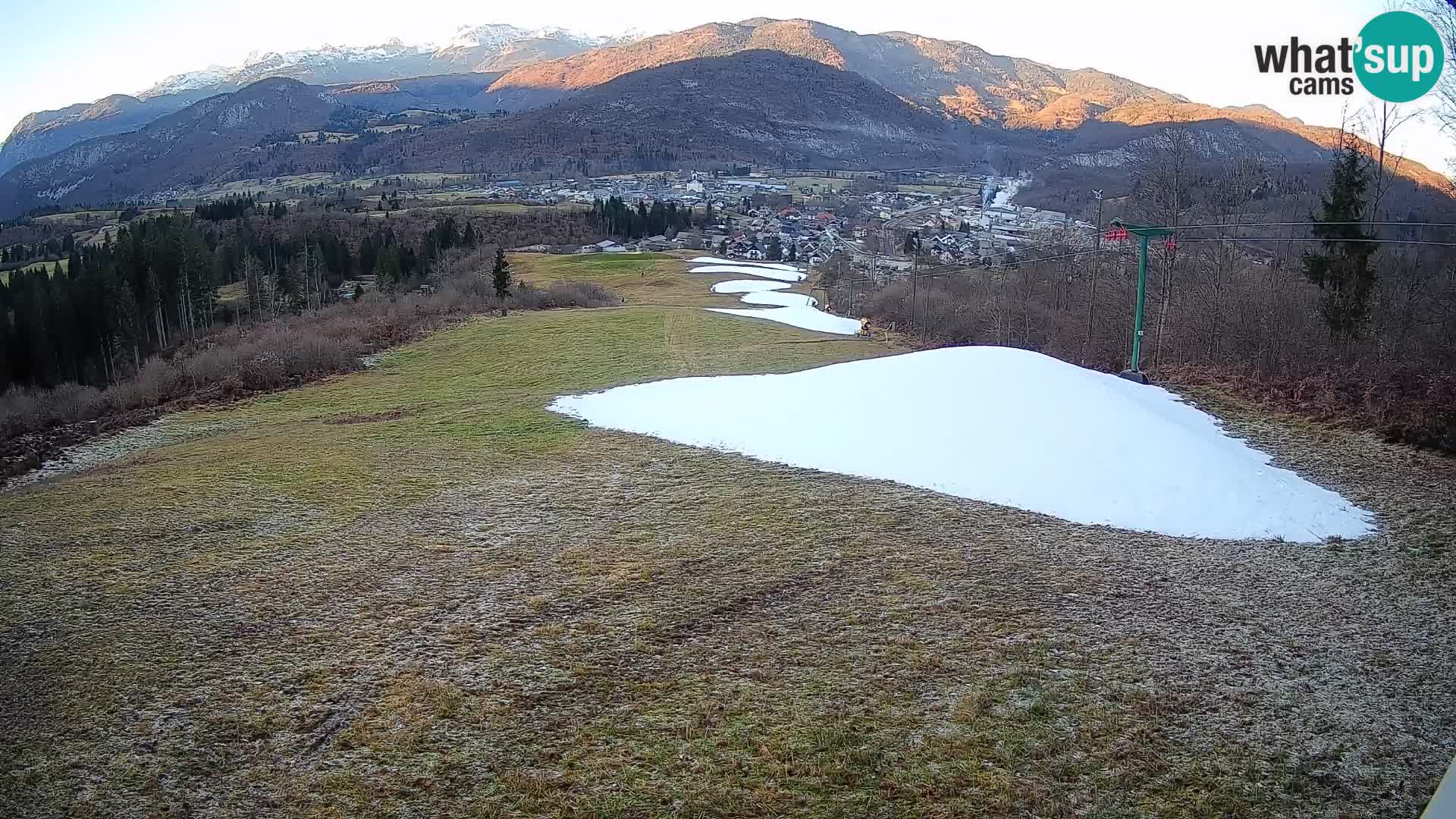Webcam Bohinjska Bistrica – Vista live dalla stazione sciistica Kozji Hrbet
