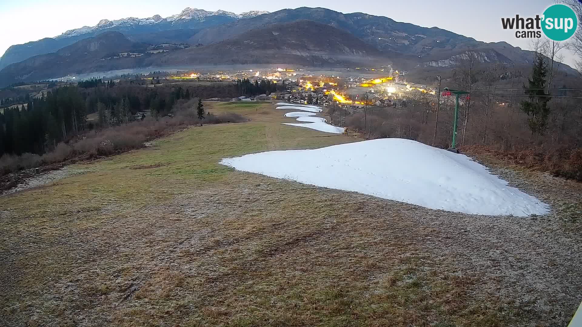 Webcam Bohinjska Bistrica – Live View from Kozji Hrbet Ski Station