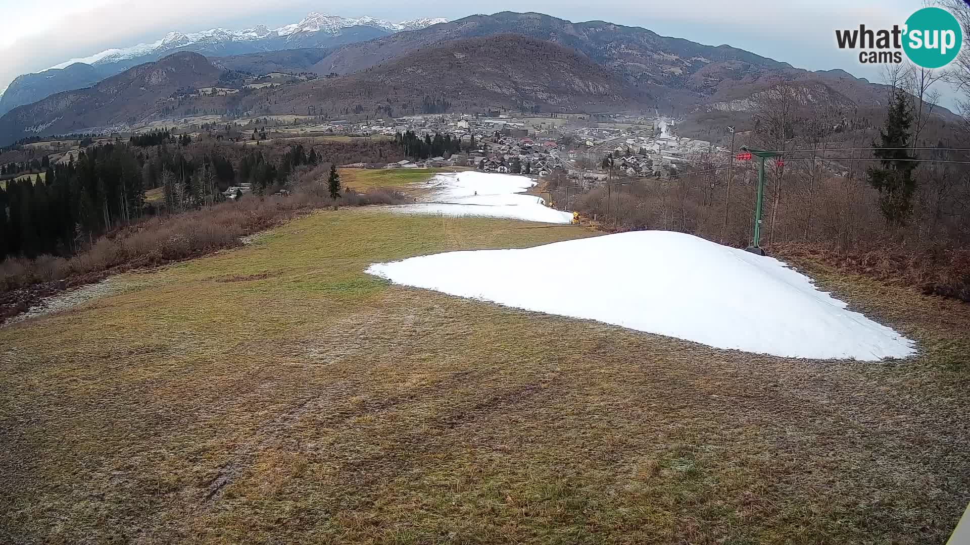 Webcam Bohinjska Bistrica – Vue en direct depuis la station de ski Kozji Hrbet