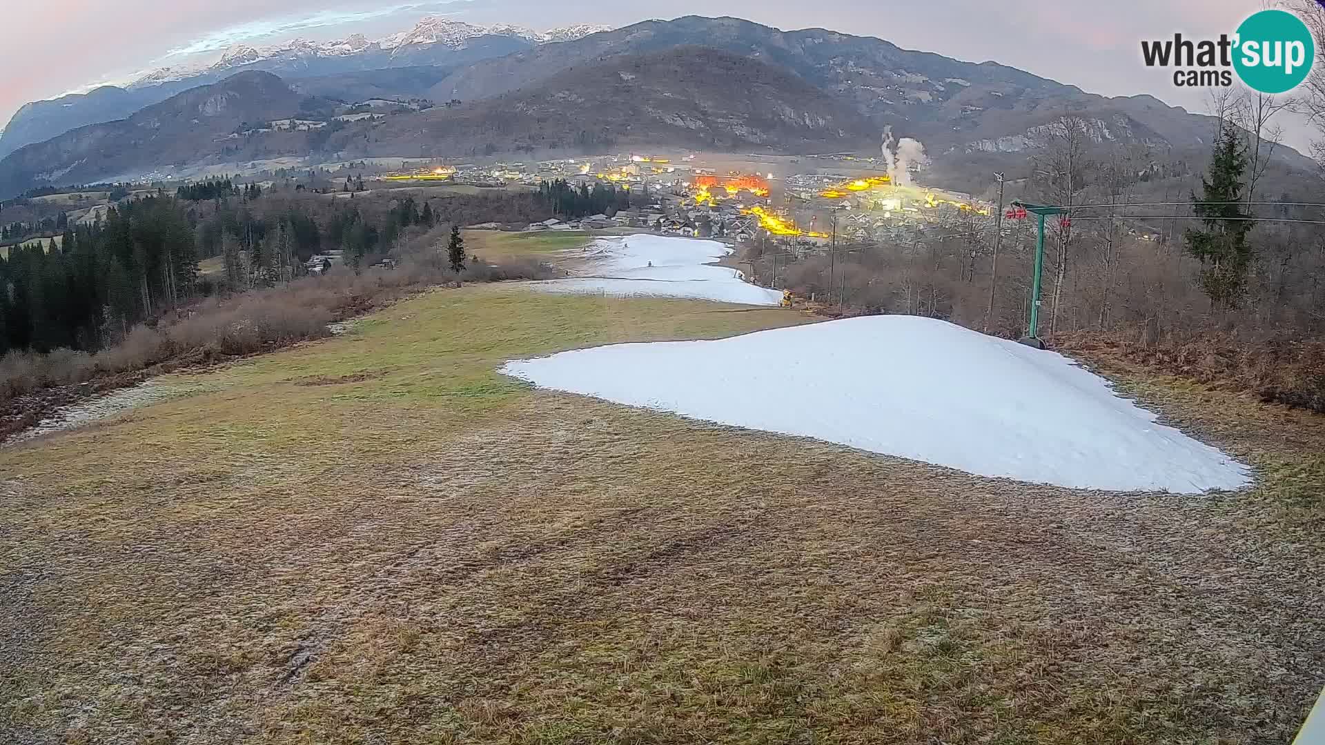 Webcam Bohinjska Bistrica – Live View from Kozji Hrbet Ski Station