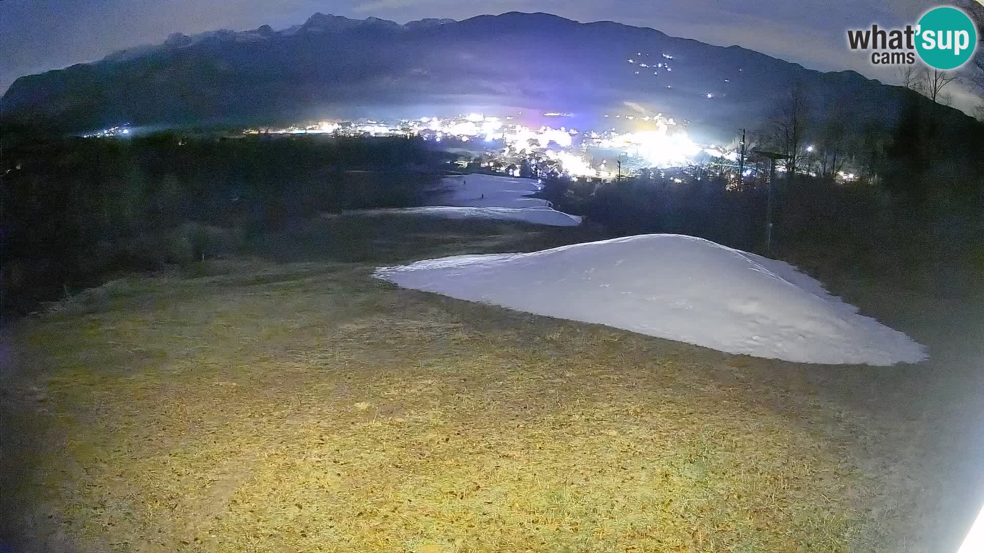 Spletna kamera Bohinjska Bistrica – Pogled v živo s smučišča Kozji Hrbet