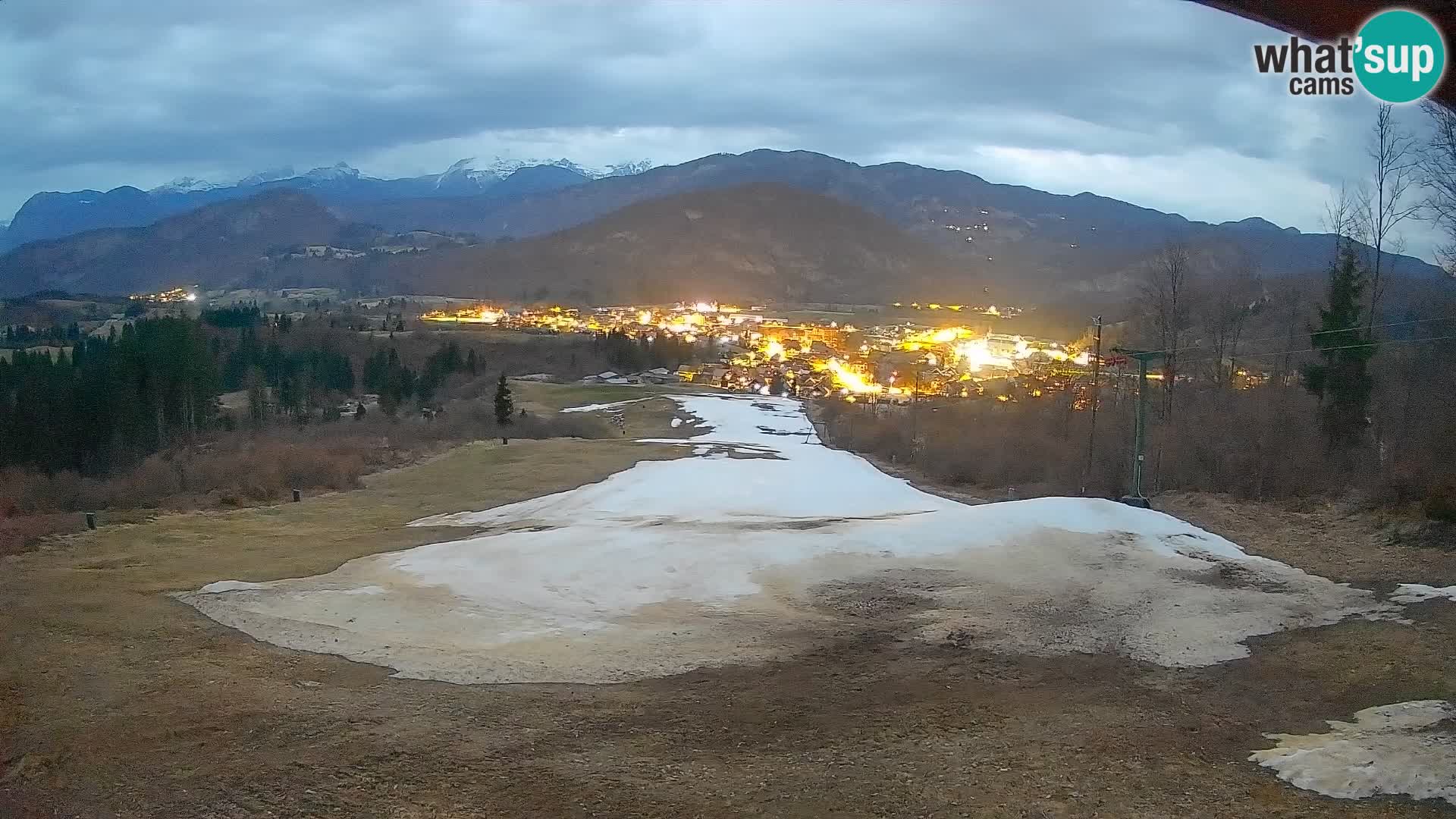 Webcam Bohinjska Bistrica – Vista live dalla stazione sciistica Kozji Hrbet