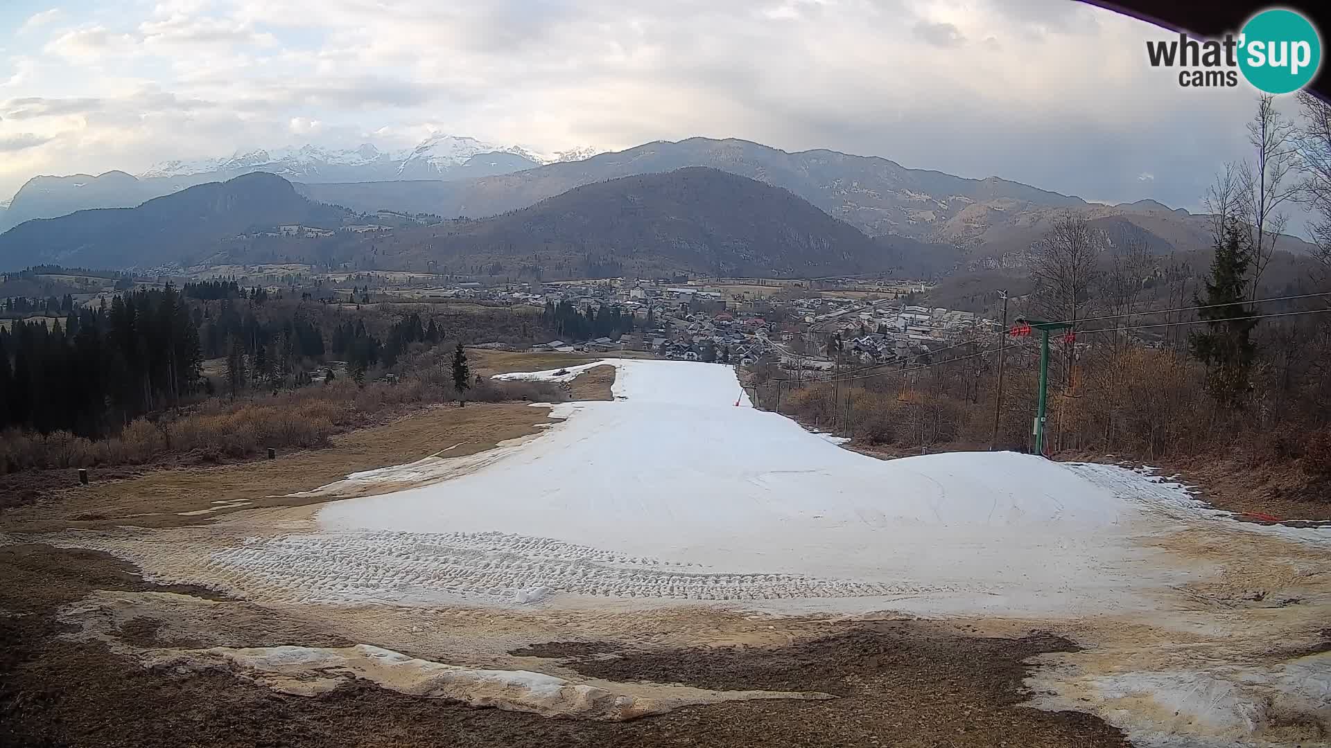 Webcam Bohinjska Bistrica – Vista live dalla stazione sciistica Kozji Hrbet