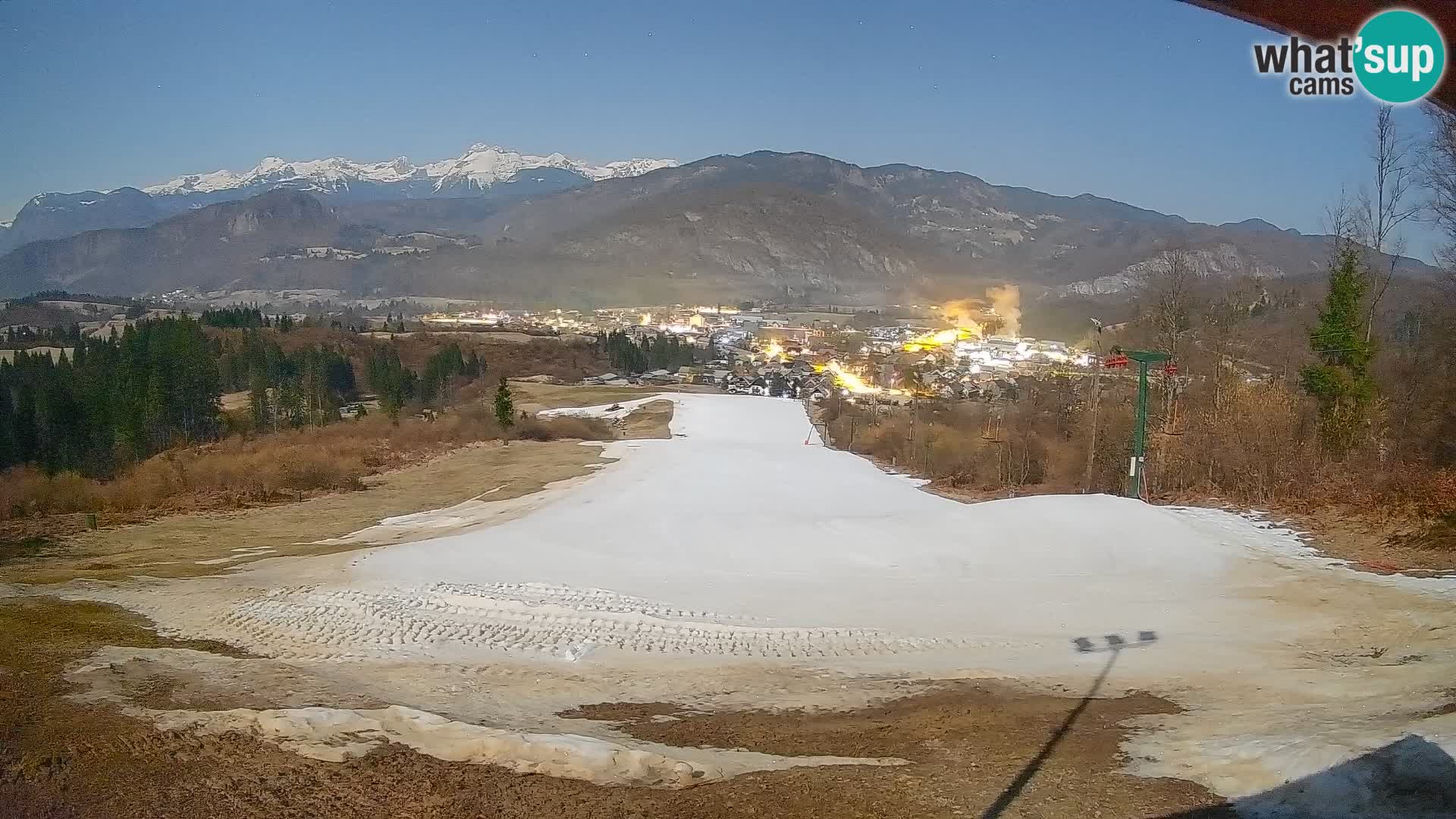 Webcam Bohinjska Bistrica – Live View from Kozji Hrbet Ski Station