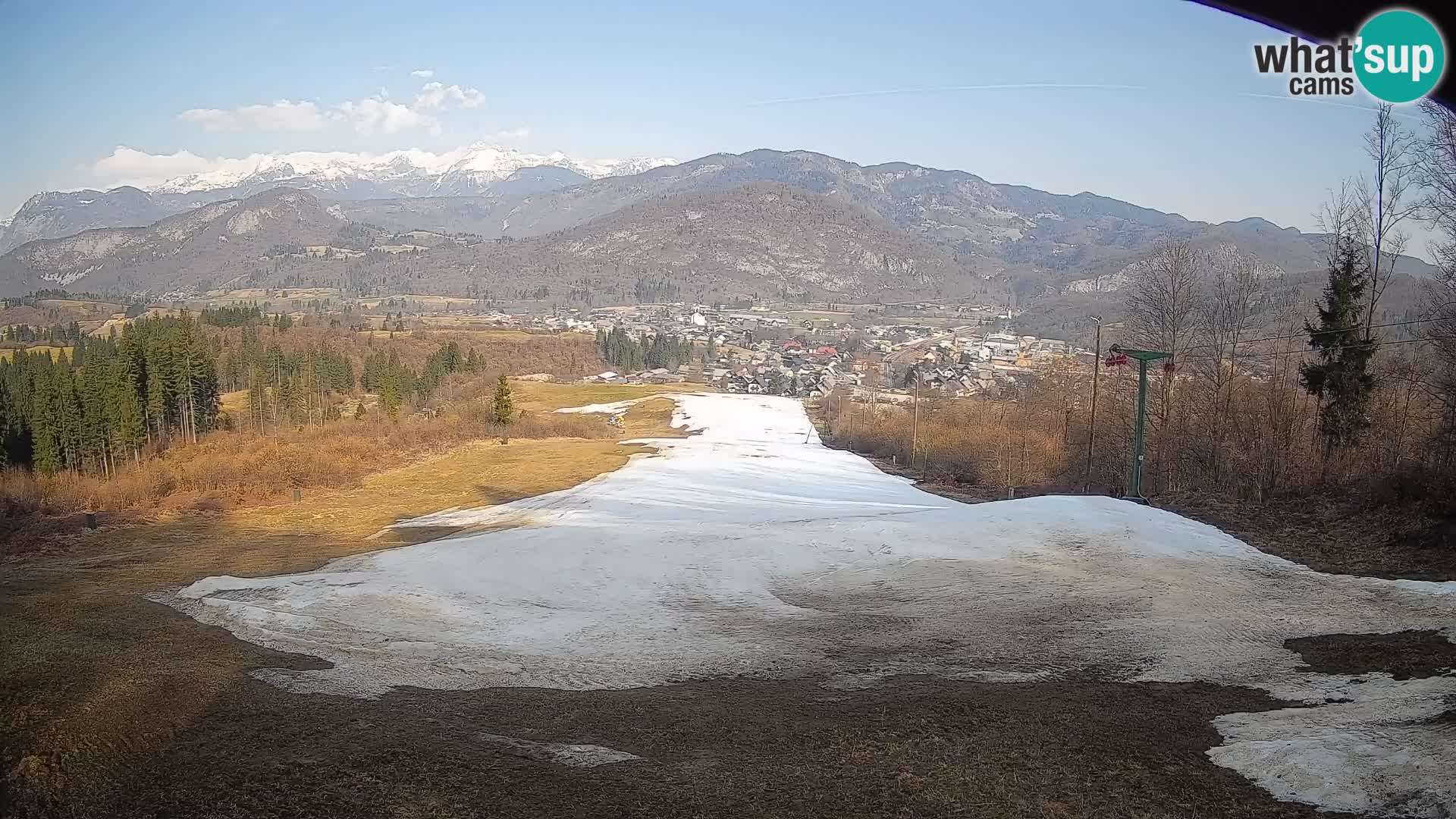 Cámara en vivo Bohinjska Bistrica – Vista en directo desde la estación de esquí Kozji Hrbet