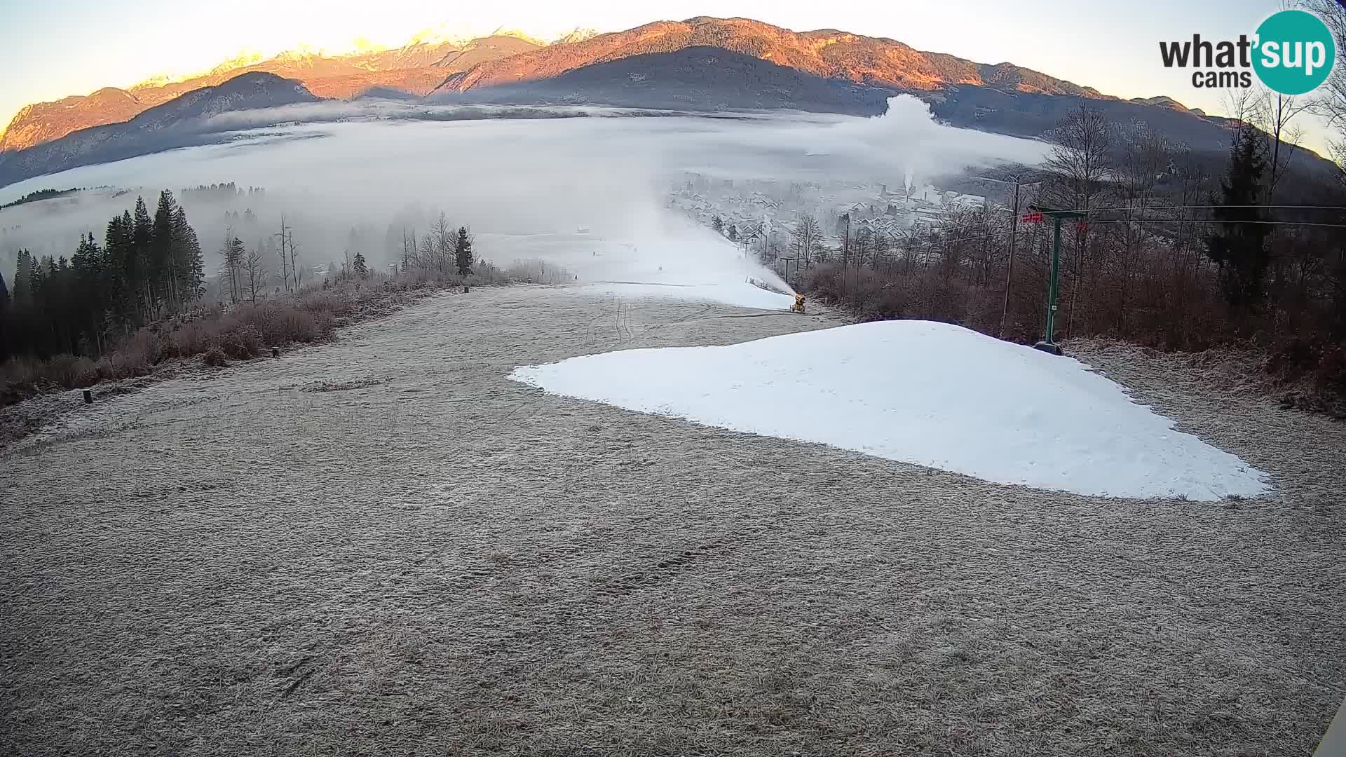 Webcam Bohinjska Bistrica – Vue en direct depuis la station de ski Kozji Hrbet