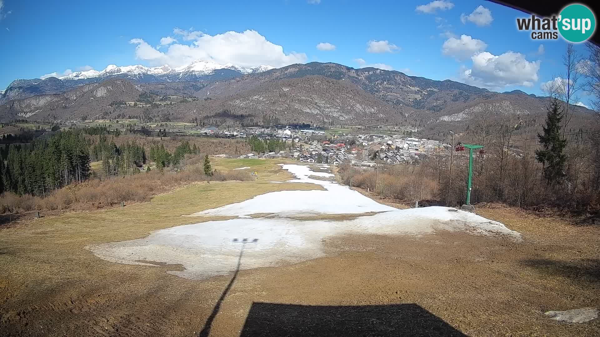 Webcam Bohinjska Bistrica – Live View from Kozji Hrbet Ski Station