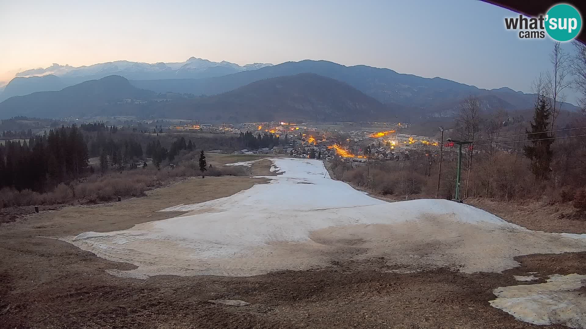 Livekamera Bohinjska Bistrica – Liveblick von der Skistation Kozji Hrbet