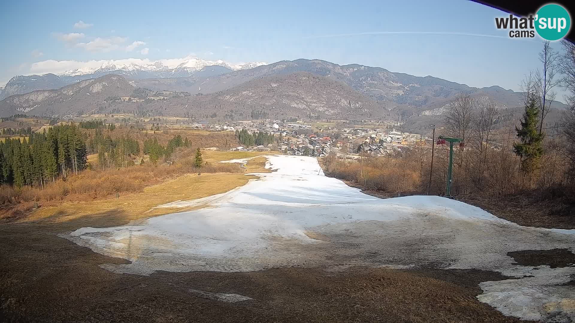 Webcam Bohinjska Bistrica – Vue en direct depuis la station de ski Kozji Hrbet