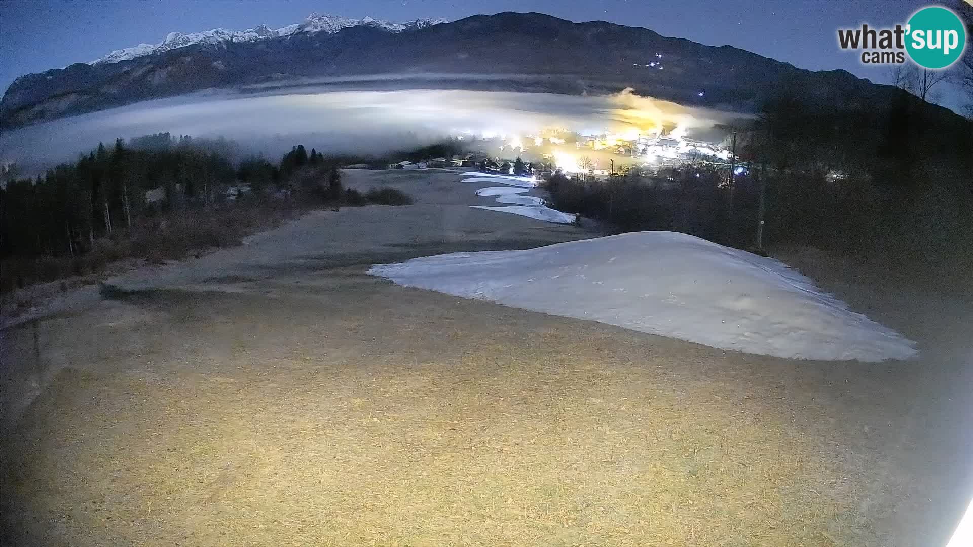 Webcam Bohinjska Bistrica – Vue en direct depuis la station de ski Kozji Hrbet