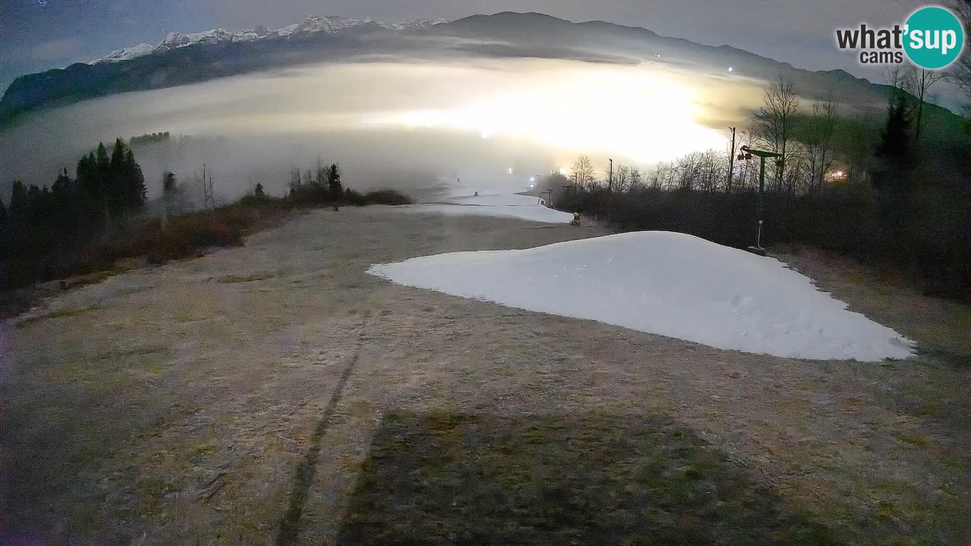 Webcam Bohinjska Bistrica – Vista live dalla stazione sciistica Kozji Hrbet