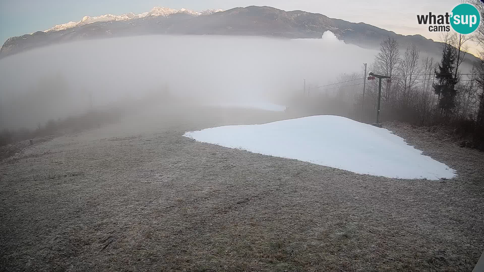 Webcam Bohinjska Bistrica – Live View from Kozji Hrbet Ski Station