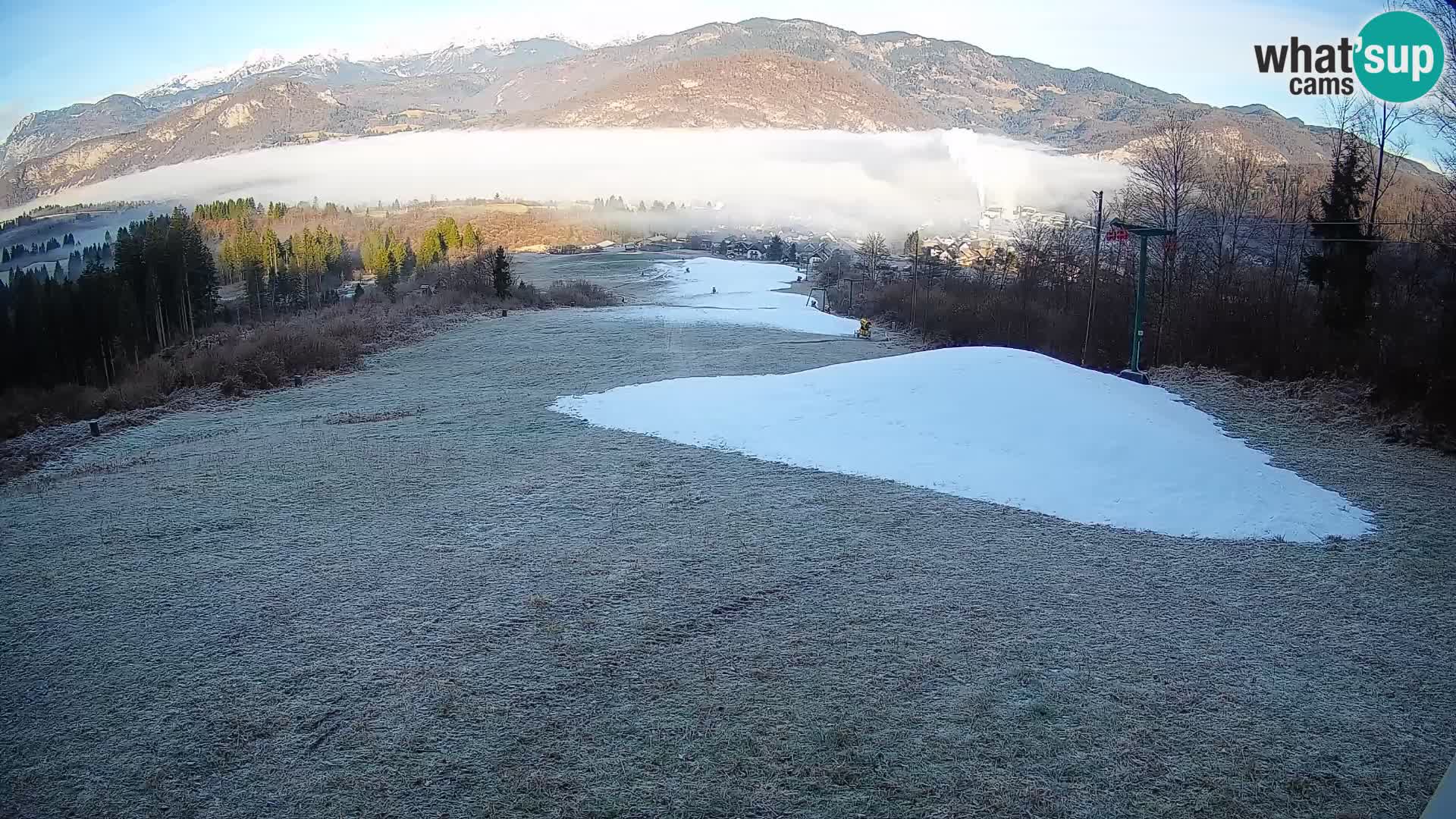 Webcam Bohinjska Bistrica – Vista live dalla stazione sciistica Kozji Hrbet