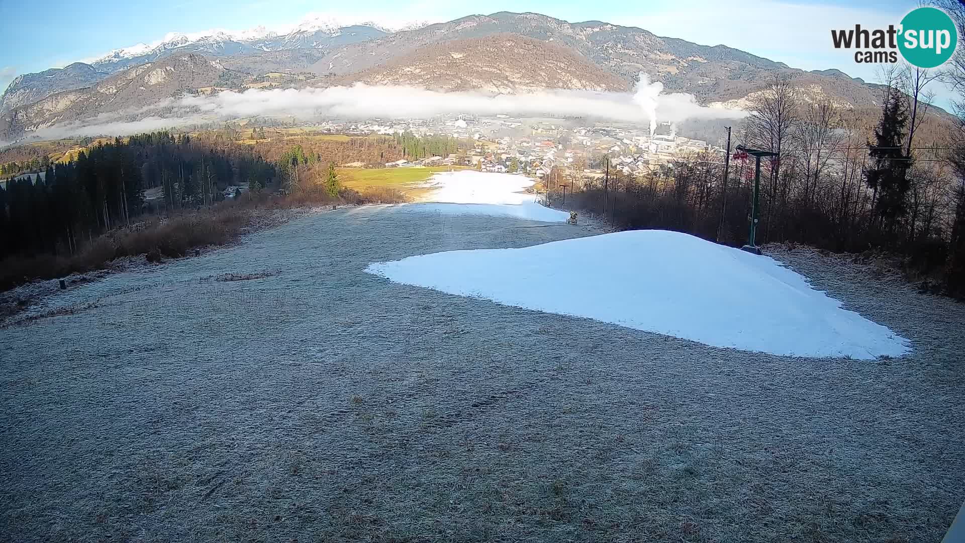 Webcam Bohinjska Bistrica – Live View from Kozji Hrbet Ski Station