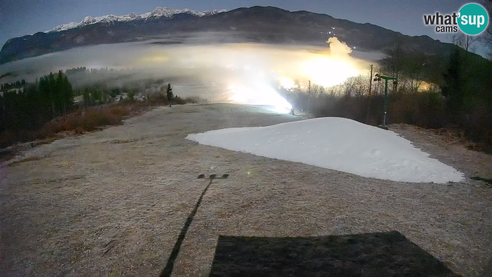 Webcam Bohinjska Bistrica – Live View from Kozji Hrbet Ski Station