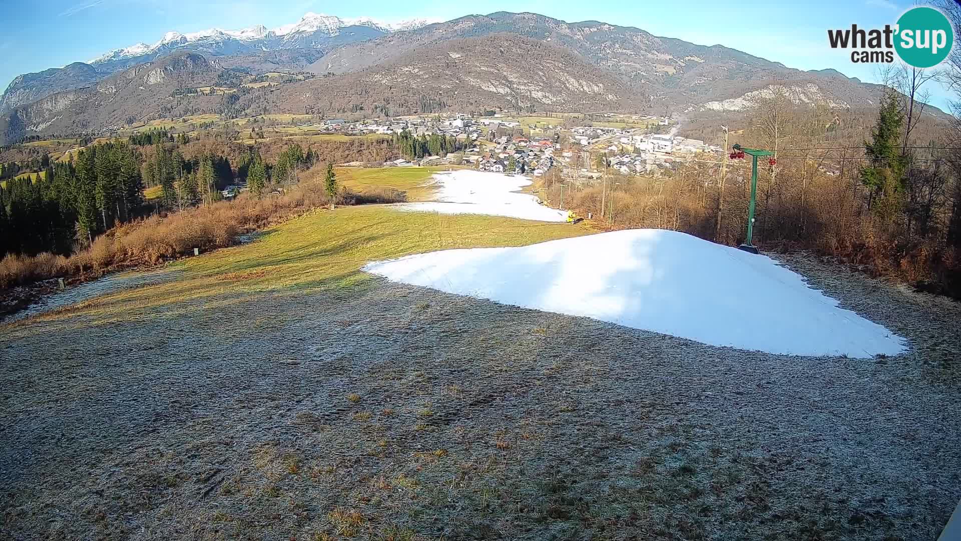 Webcam Bohinjska Bistrica – Vue en direct depuis la station de ski Kozji Hrbet
