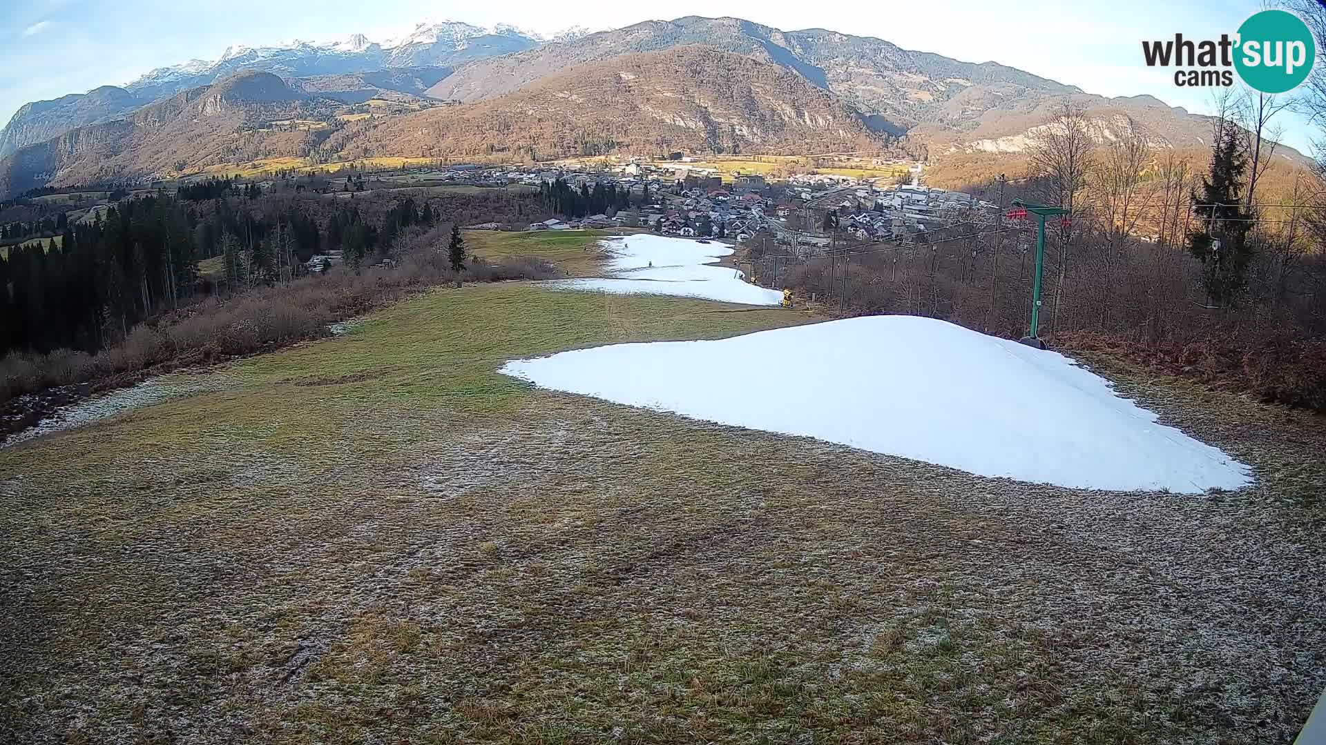Webcam Bohinjska Bistrica – Live View from Kozji Hrbet Ski Station