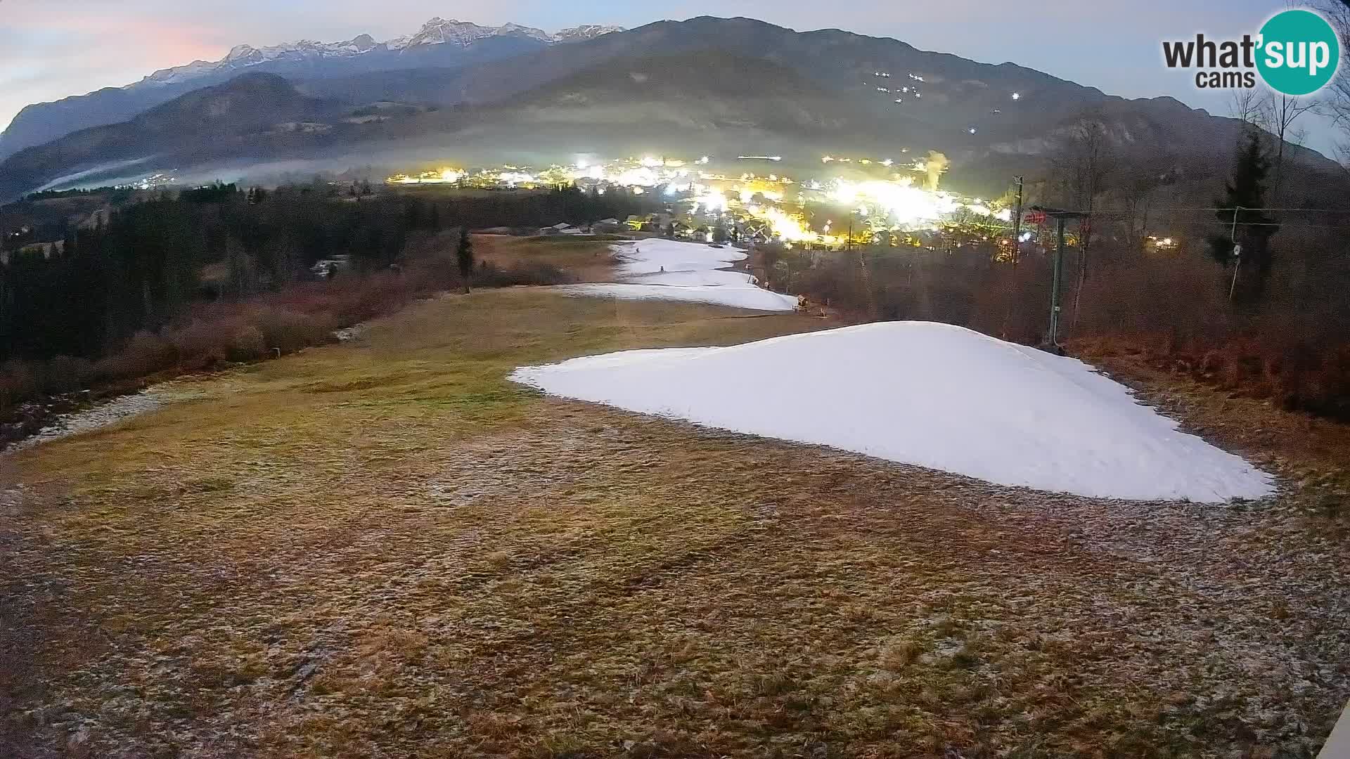 Cámara en vivo Bohinjska Bistrica – Vista en directo desde la estación de esquí Kozji Hrbet
