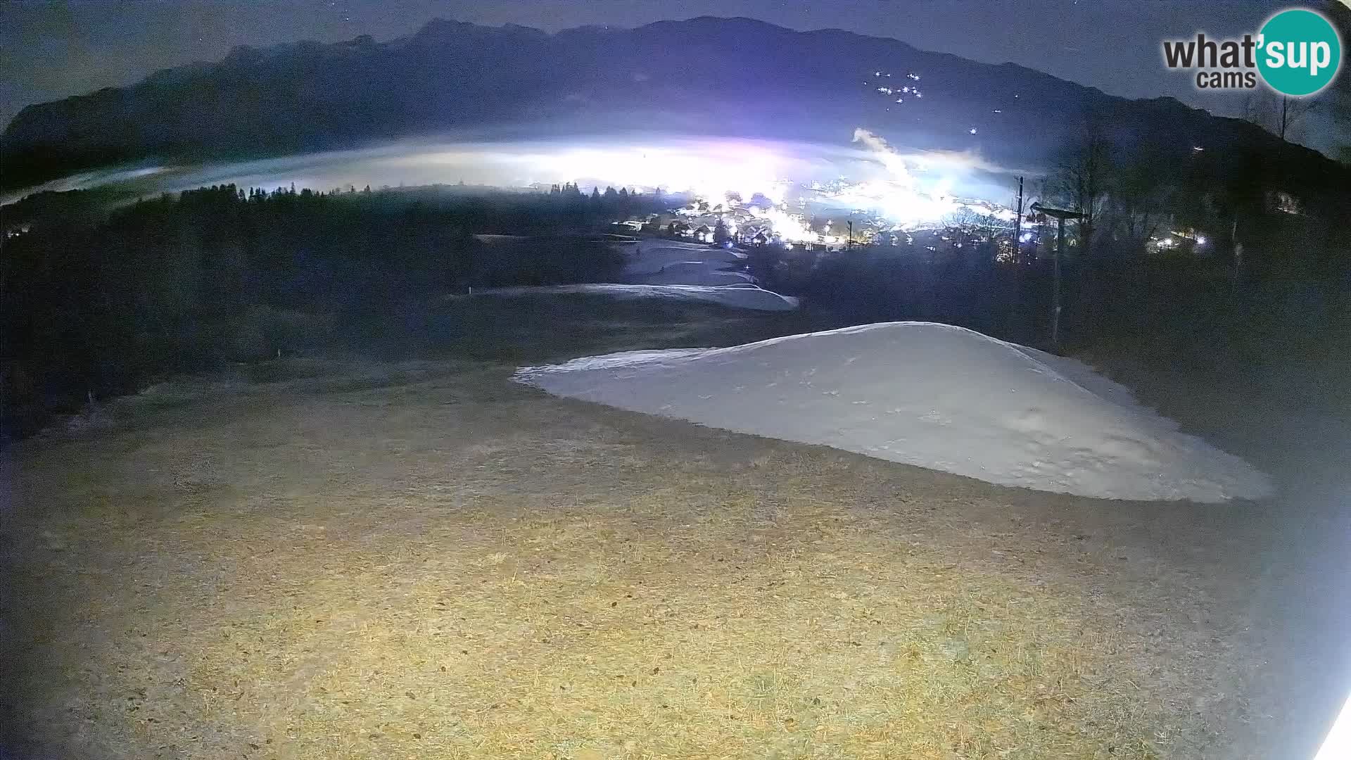 Webcam Bohinjska Bistrica – Live View from Kozji Hrbet Ski Station