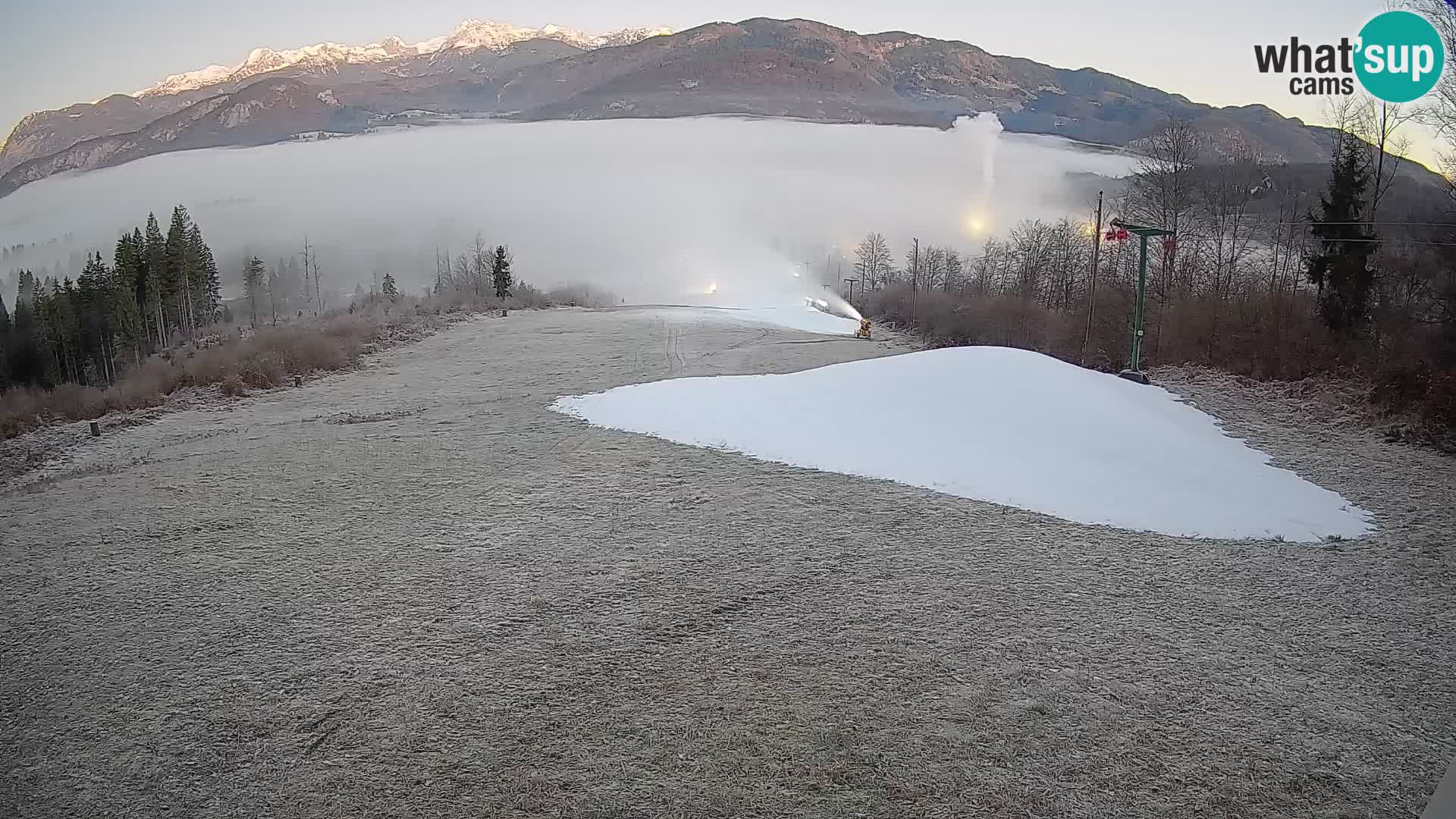 Cámara en vivo Bohinjska Bistrica – Vista en directo desde la estación de esquí Kozji Hrbet