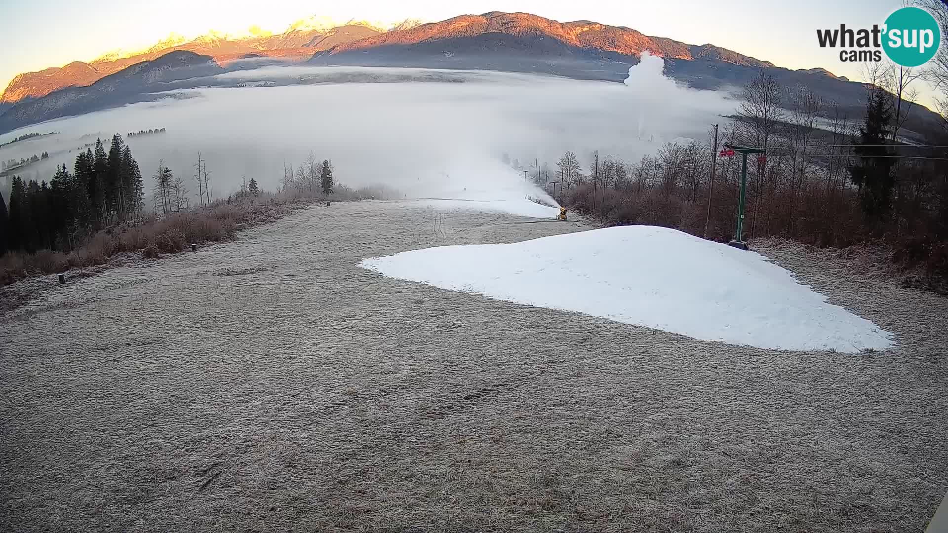Livekamera Bohinjska Bistrica – Liveblick von der Skistation Kozji Hrbet