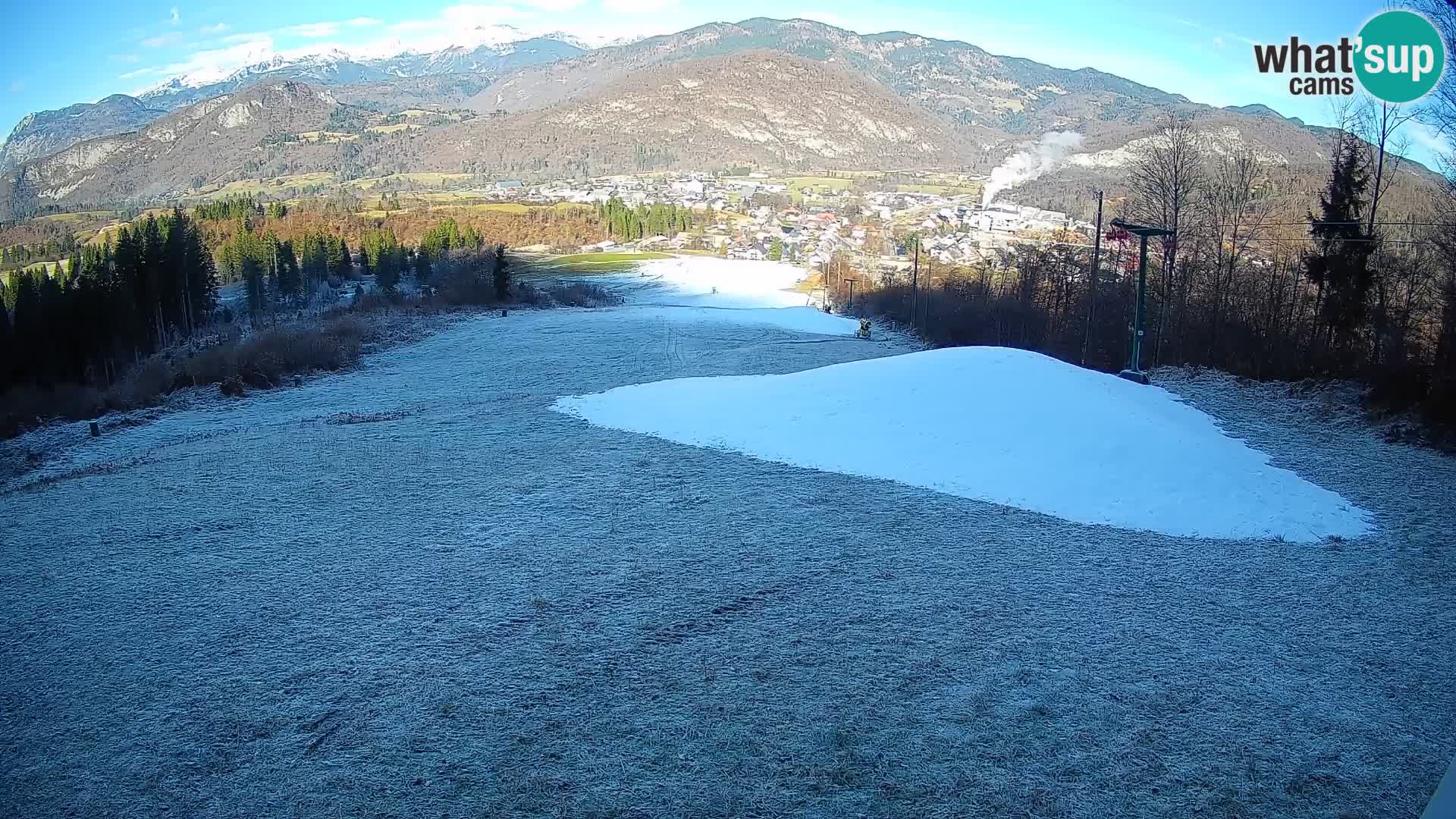 Webcam Bohinjska Bistrica – Live View from Kozji Hrbet Ski Station