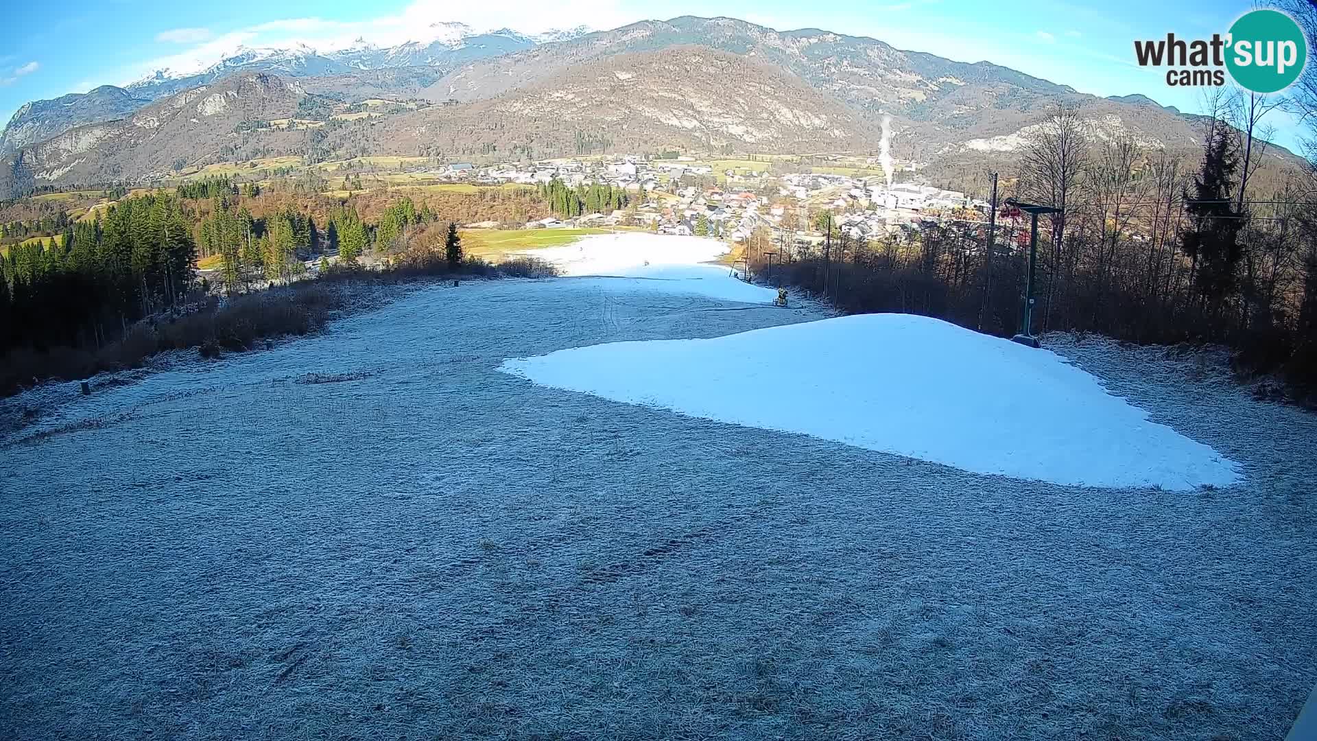 Webcam Bohinjska Bistrica – Live View from Kozji Hrbet Ski Station