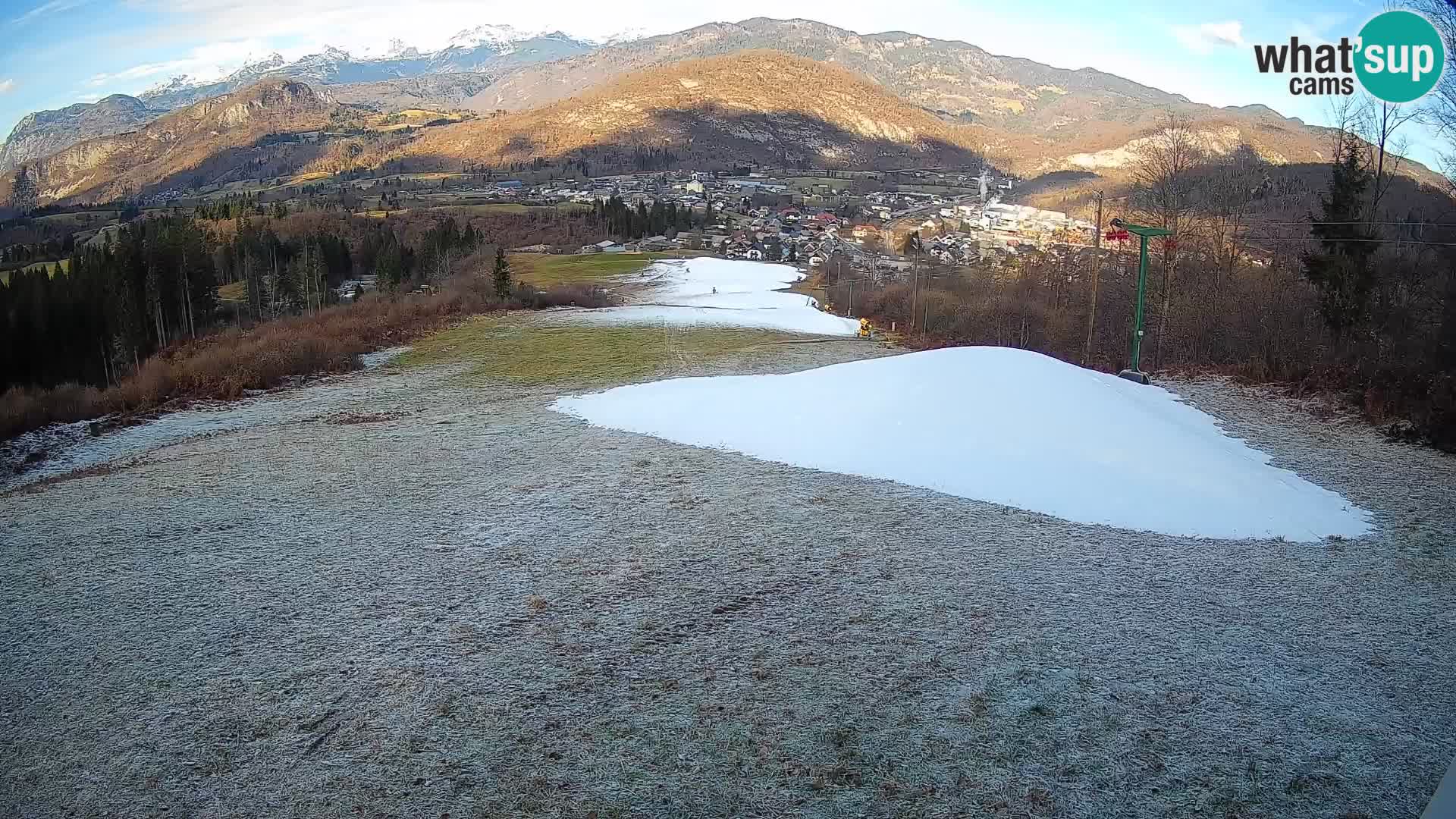 Webcam Bohinjska Bistrica – Live View from Kozji Hrbet Ski Station